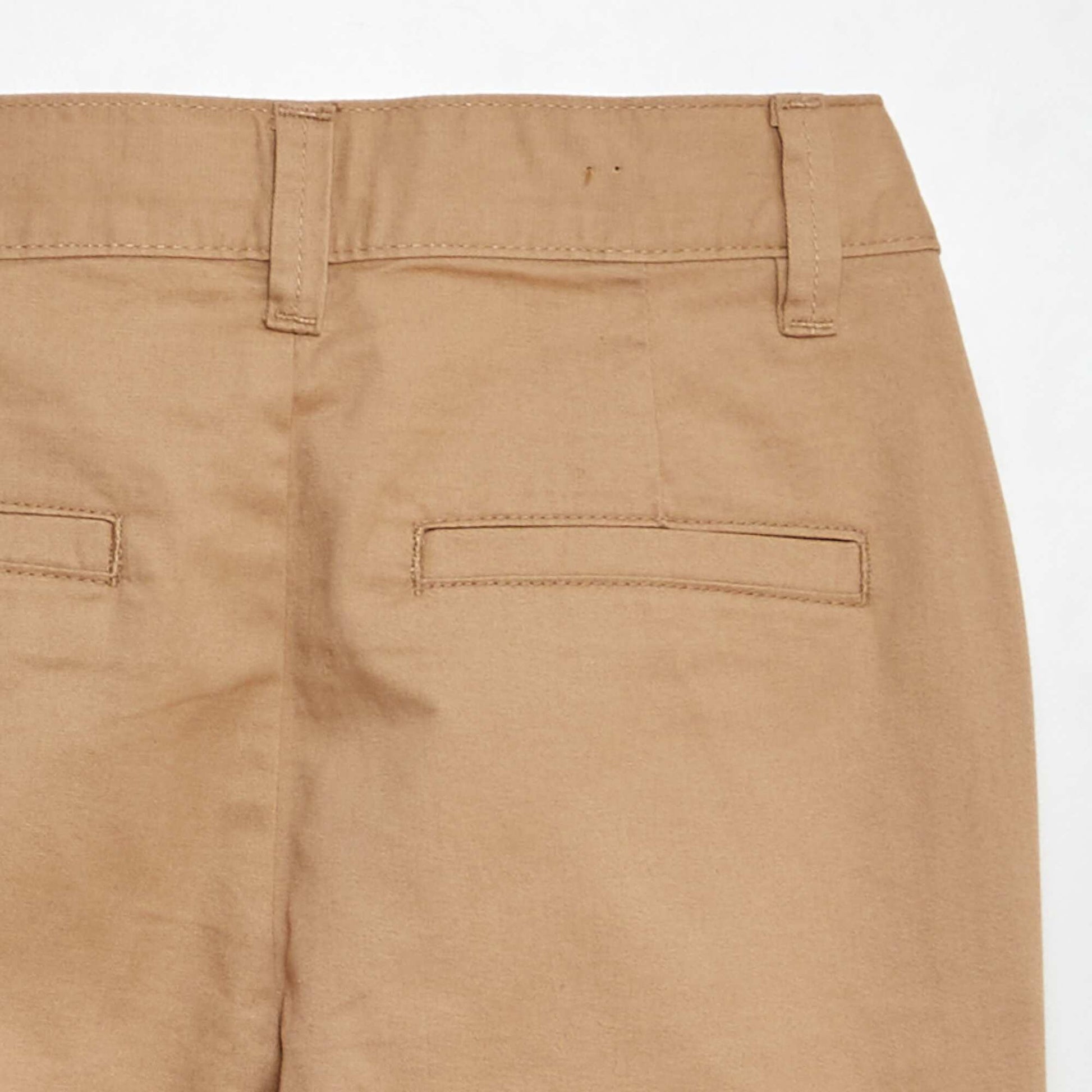 Pantalon chino slim Beige
