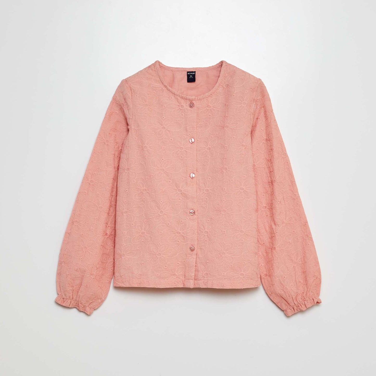 Chemisier avec broderies anglaises ROSE