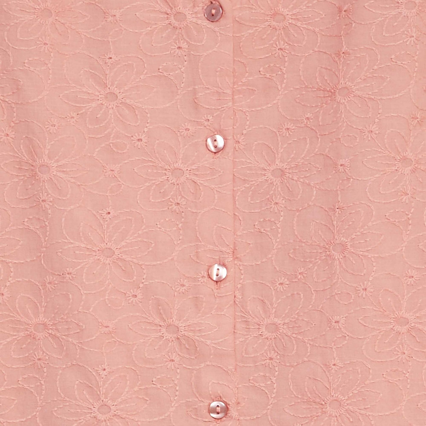 Chemisier avec broderies anglaises ROSE