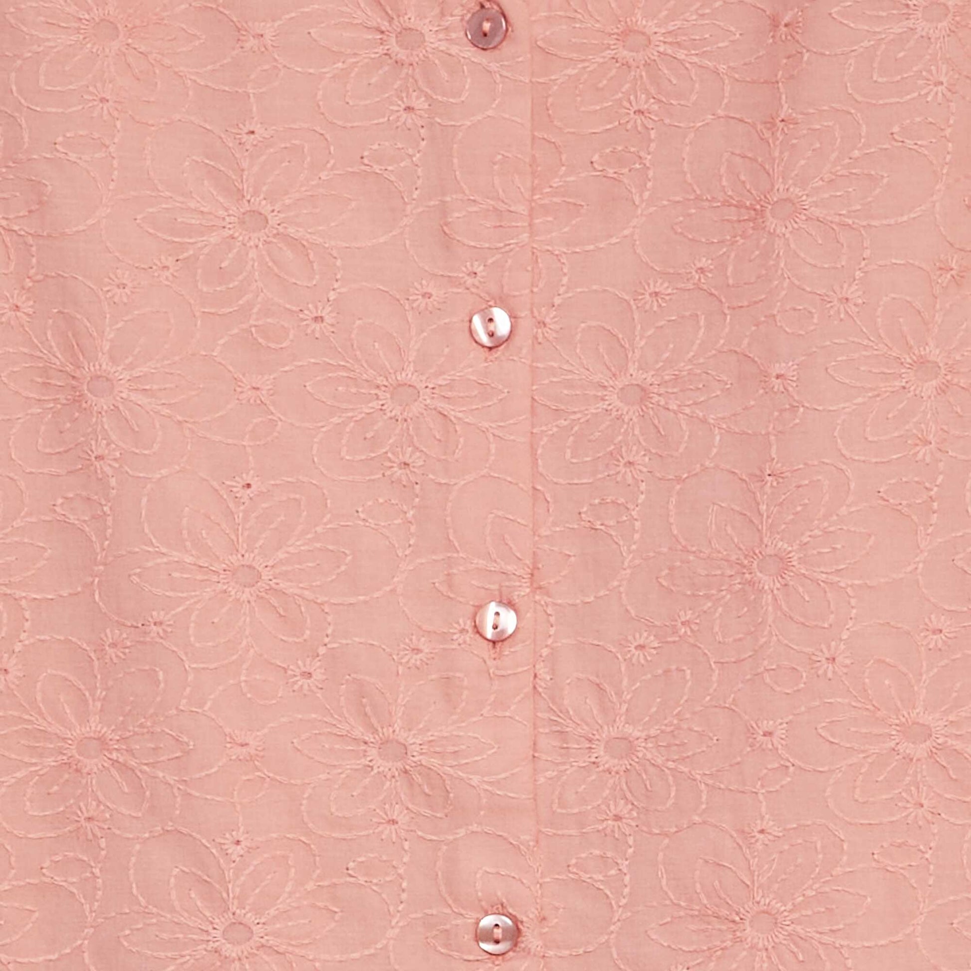 Chemisier avec broderies anglaises ROSE