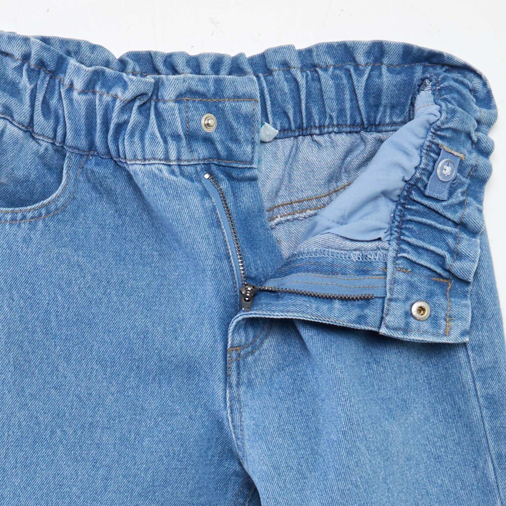 Jean imprimé 'Stitch' Bleu