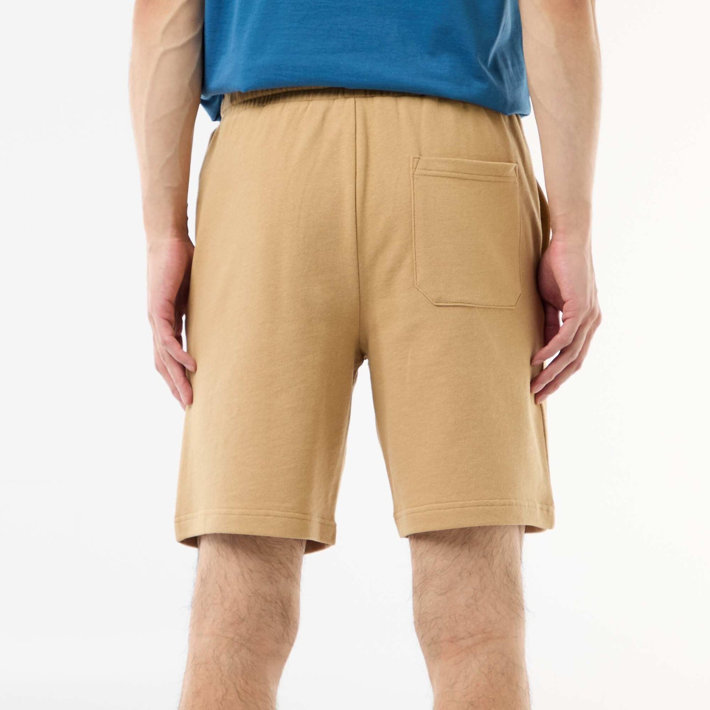 Bermuda en molleton léger BEIGE