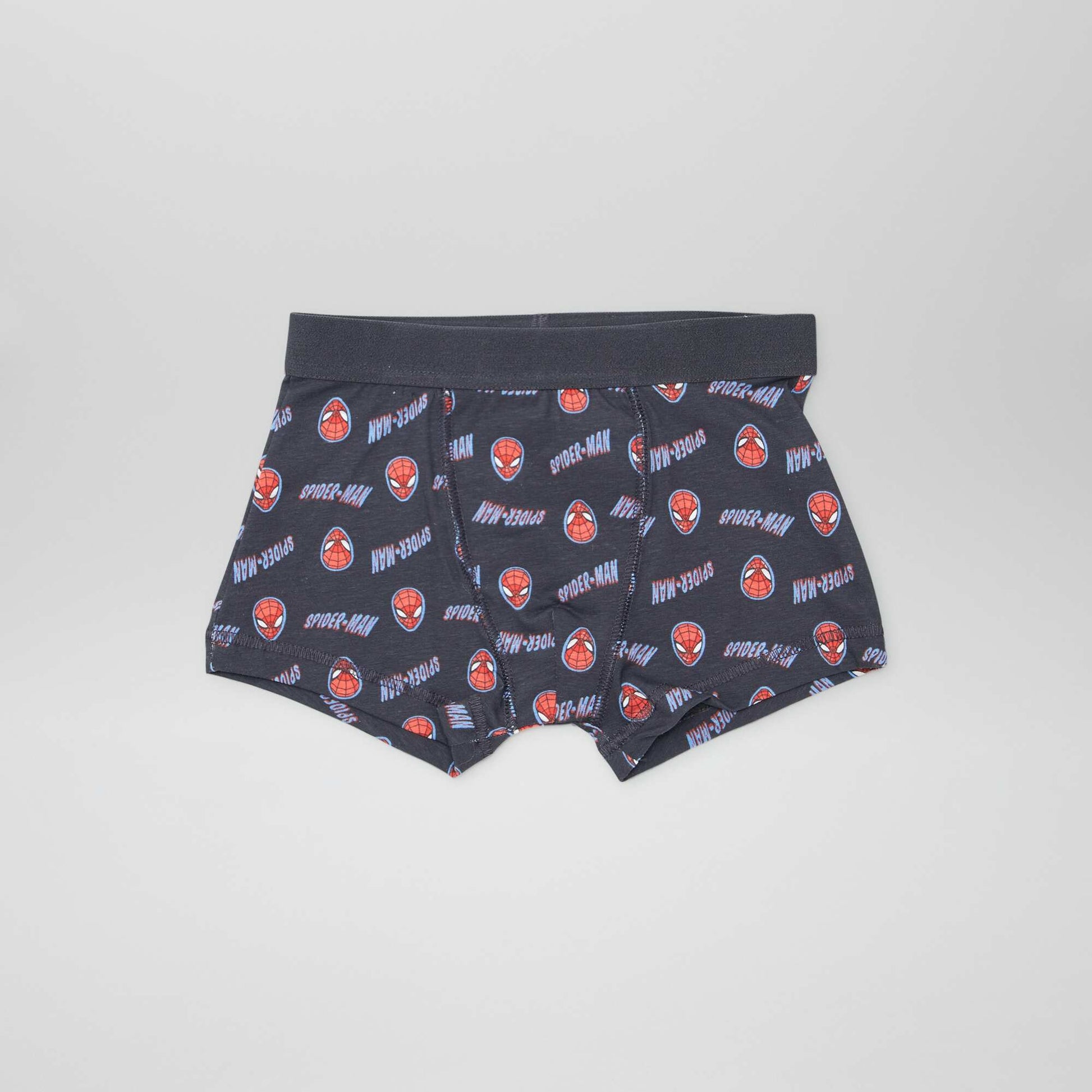 Lot de 2 boxers 'Spiderman' Noir/Blanc
