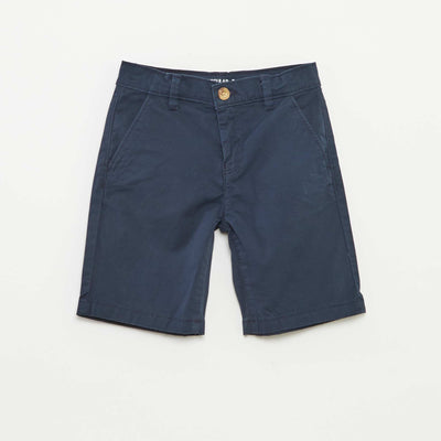 Bermuda en twill BLEU