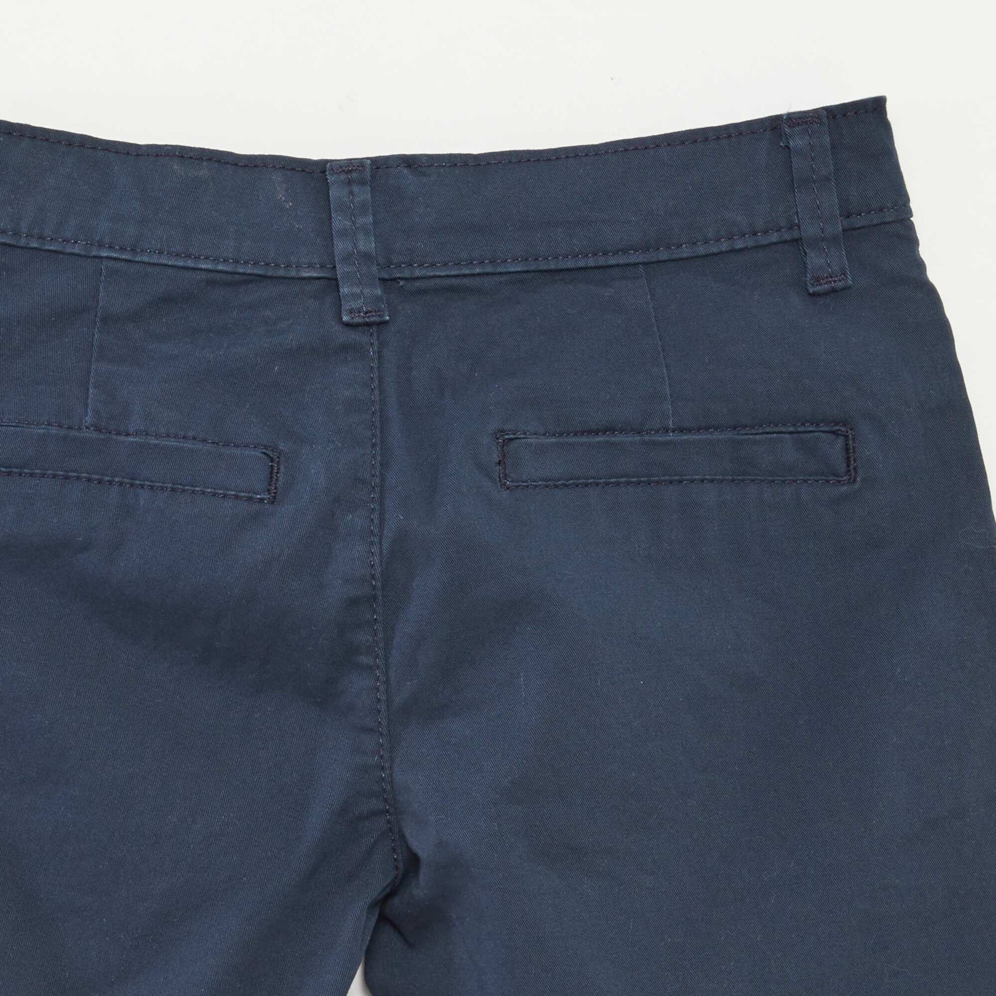 Bermuda en twill BLEU