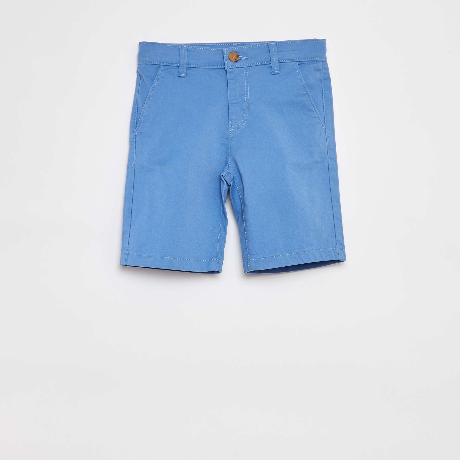 Bermuda en twill BLEU