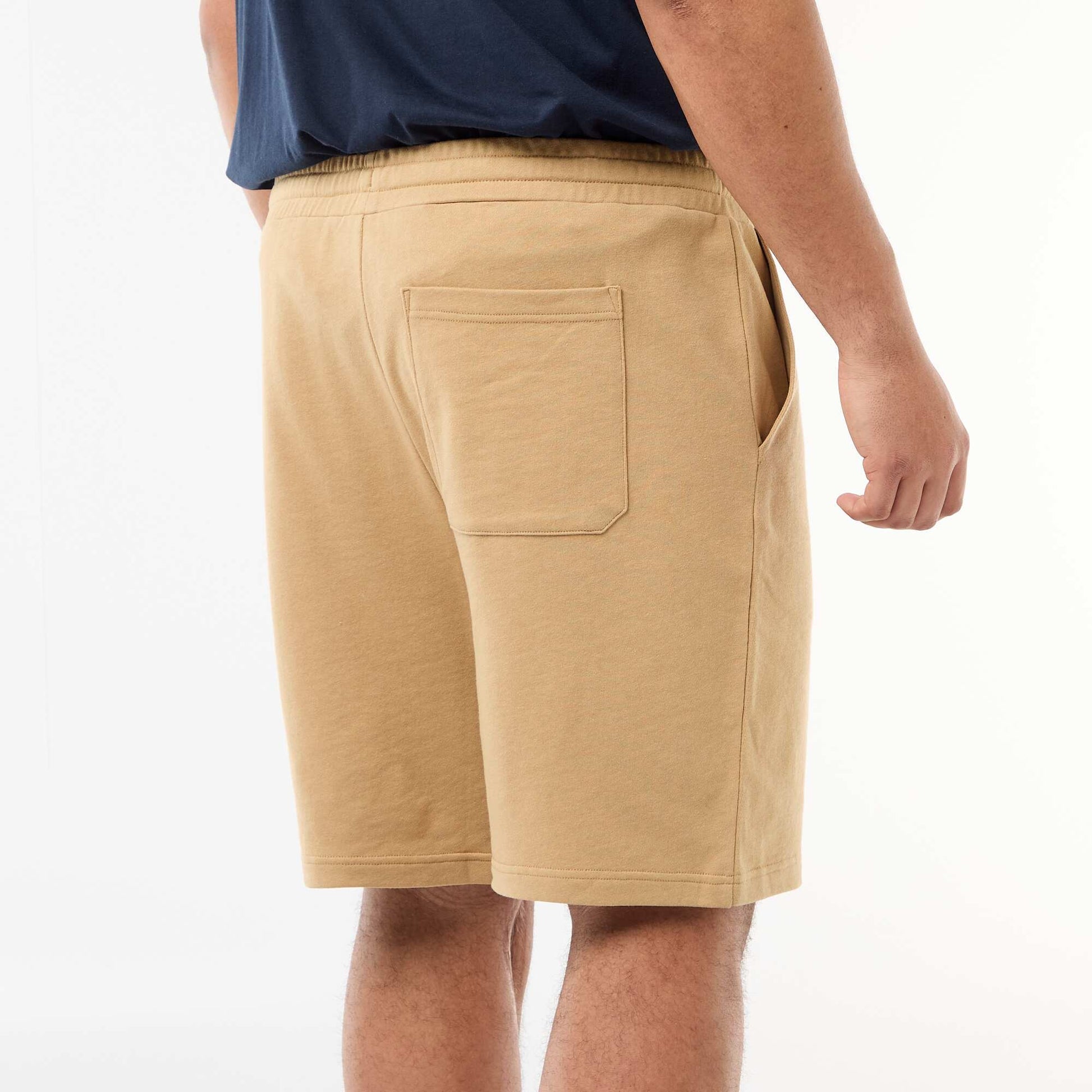 Short en molleton BEIGE