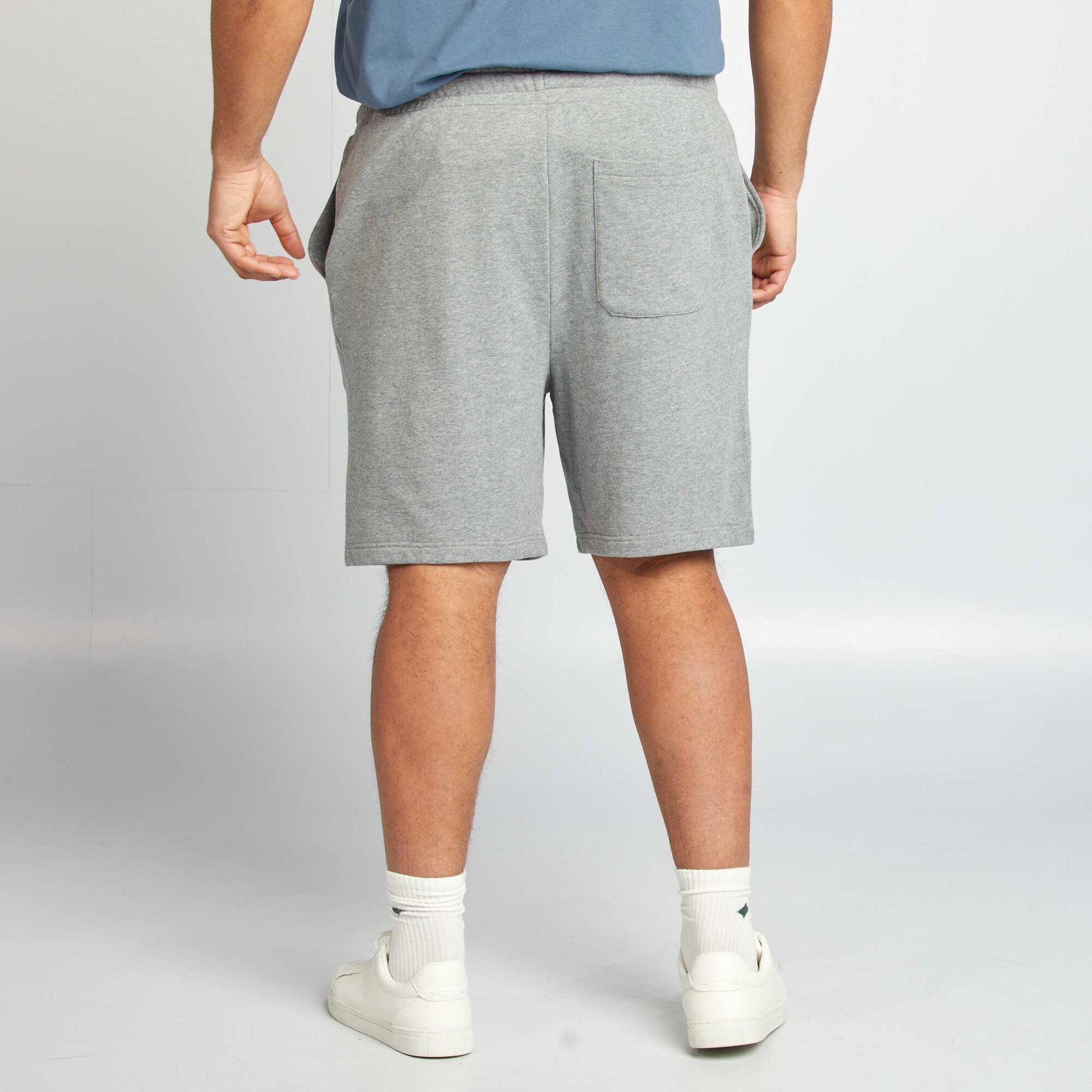 Short en molleton GRIS