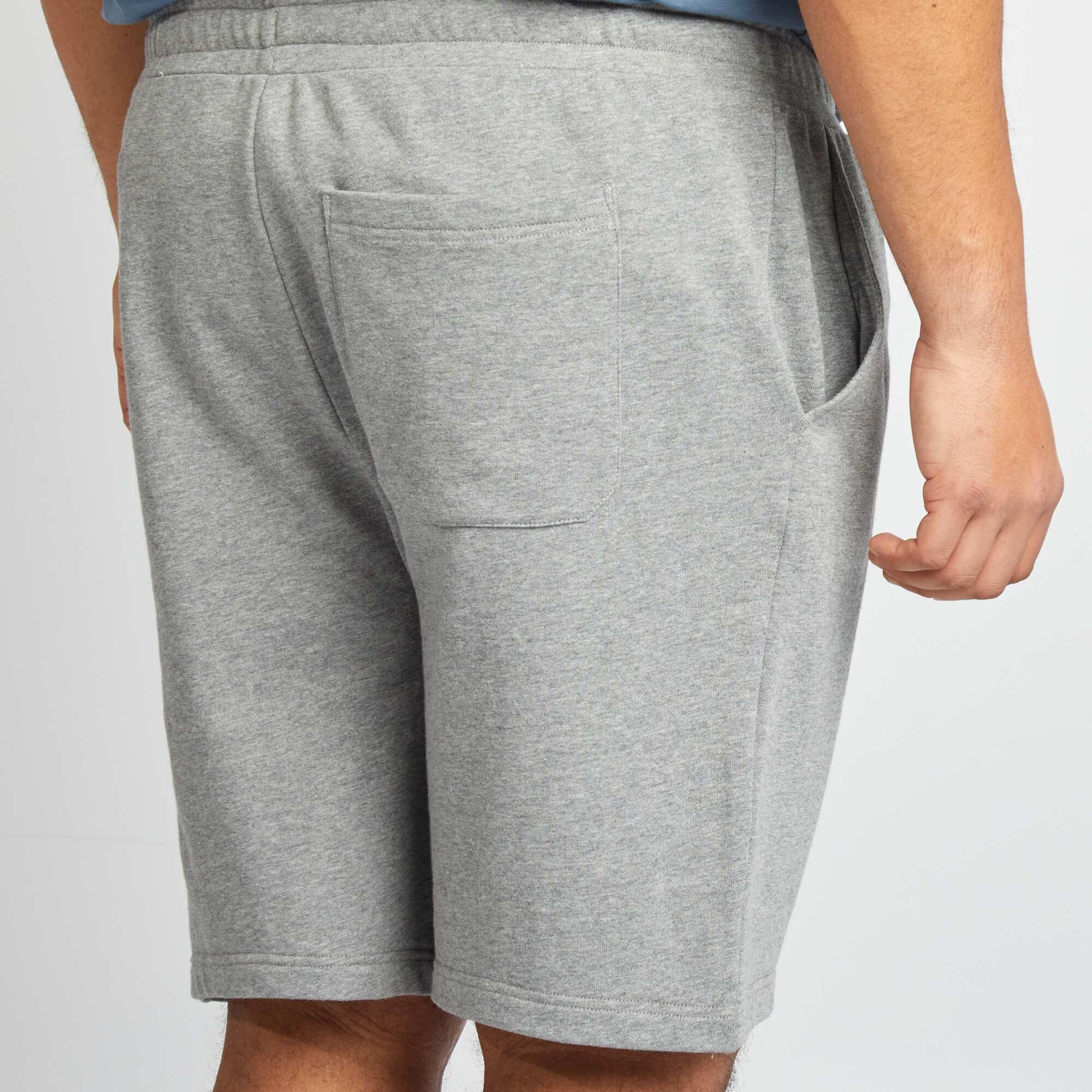 Short en molleton GRIS