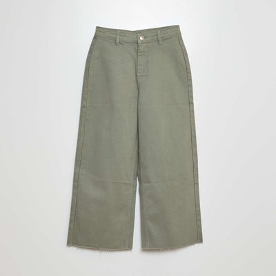 Jean coupe large - Coupe + confortable VERT