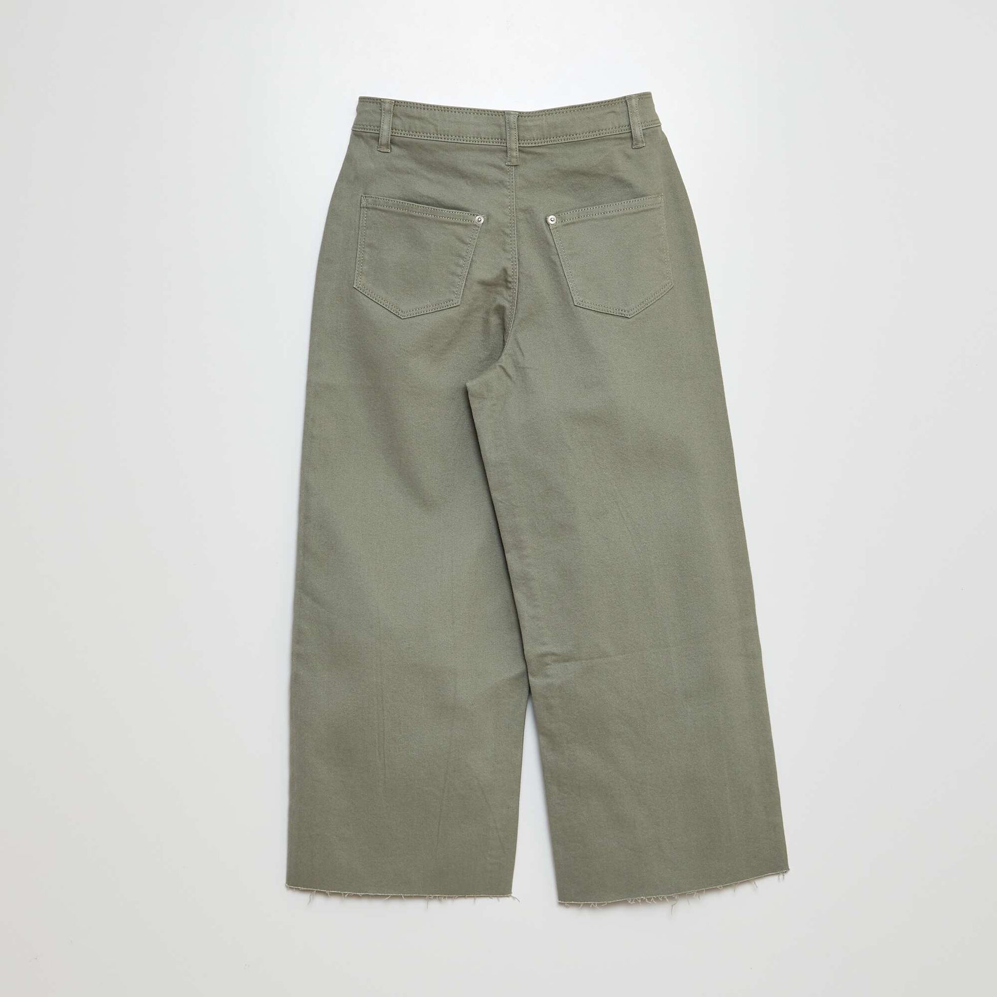 Jean coupe large - Coupe + confortable VERT