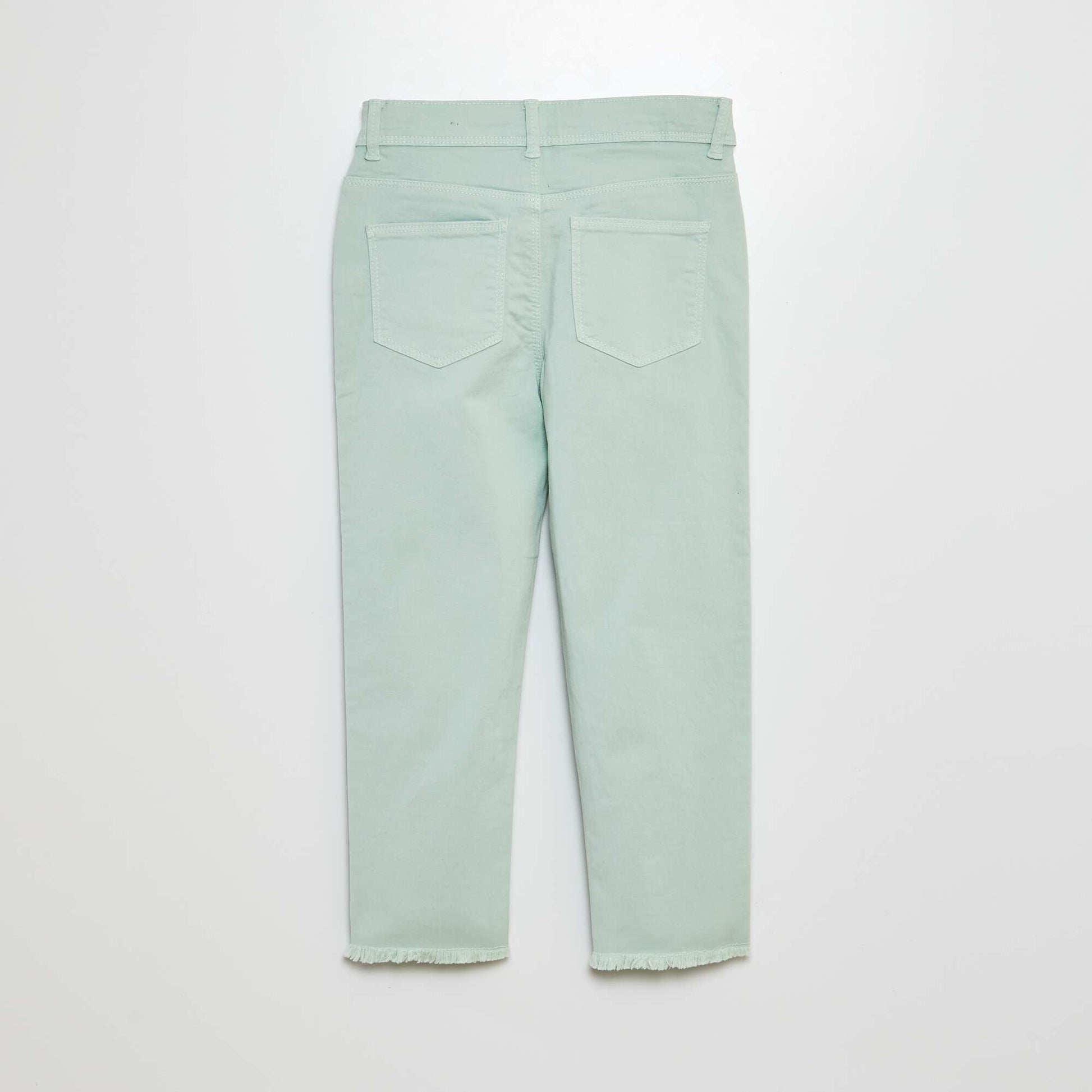 Pantacourt skinny Vert