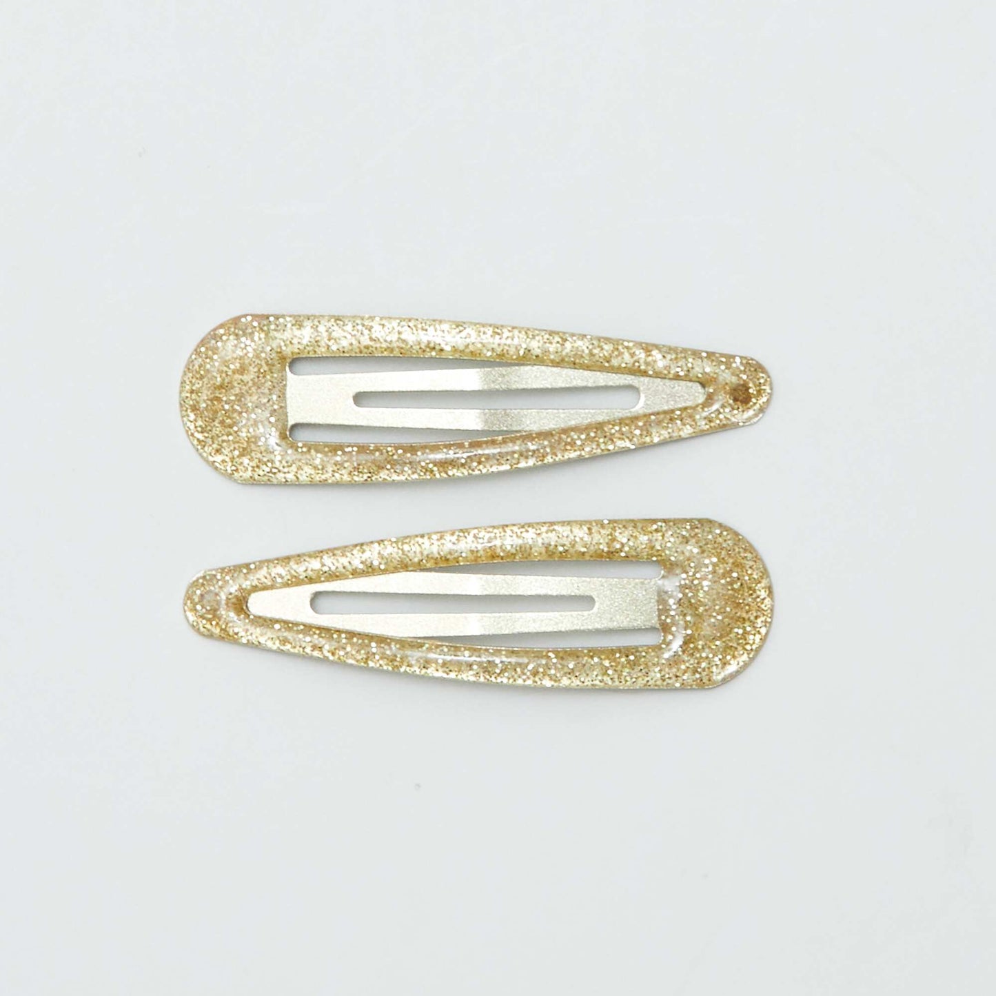 Lot de 6 pinces clic clac Rose