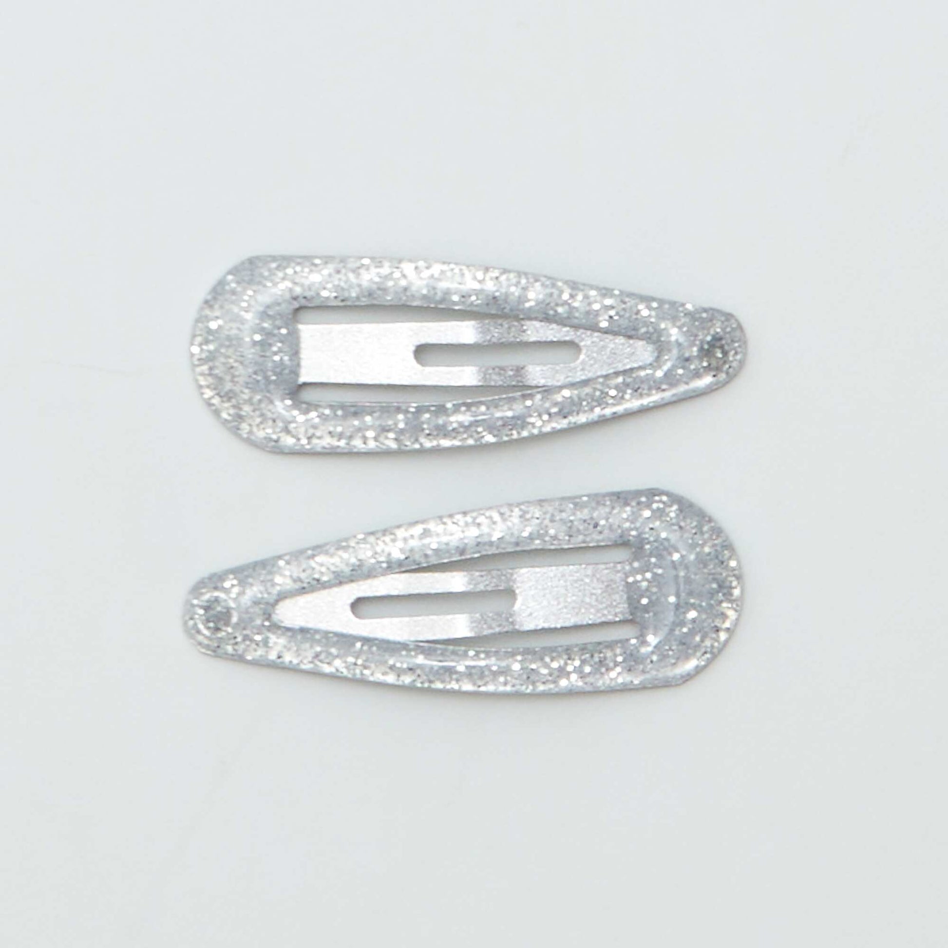 Lot de 8 mini pinces clic clac Bleu