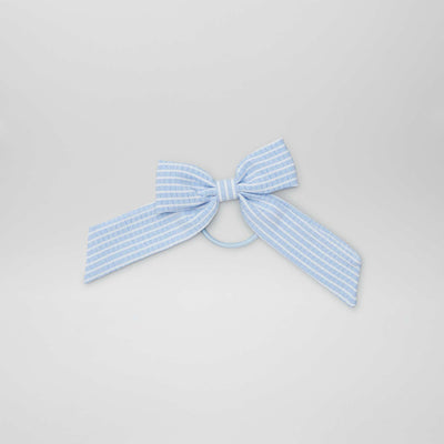 Elastique avec nœud Bleu