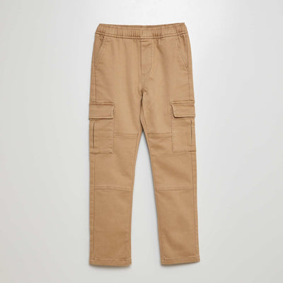 Pantalon multipoches BEIGE