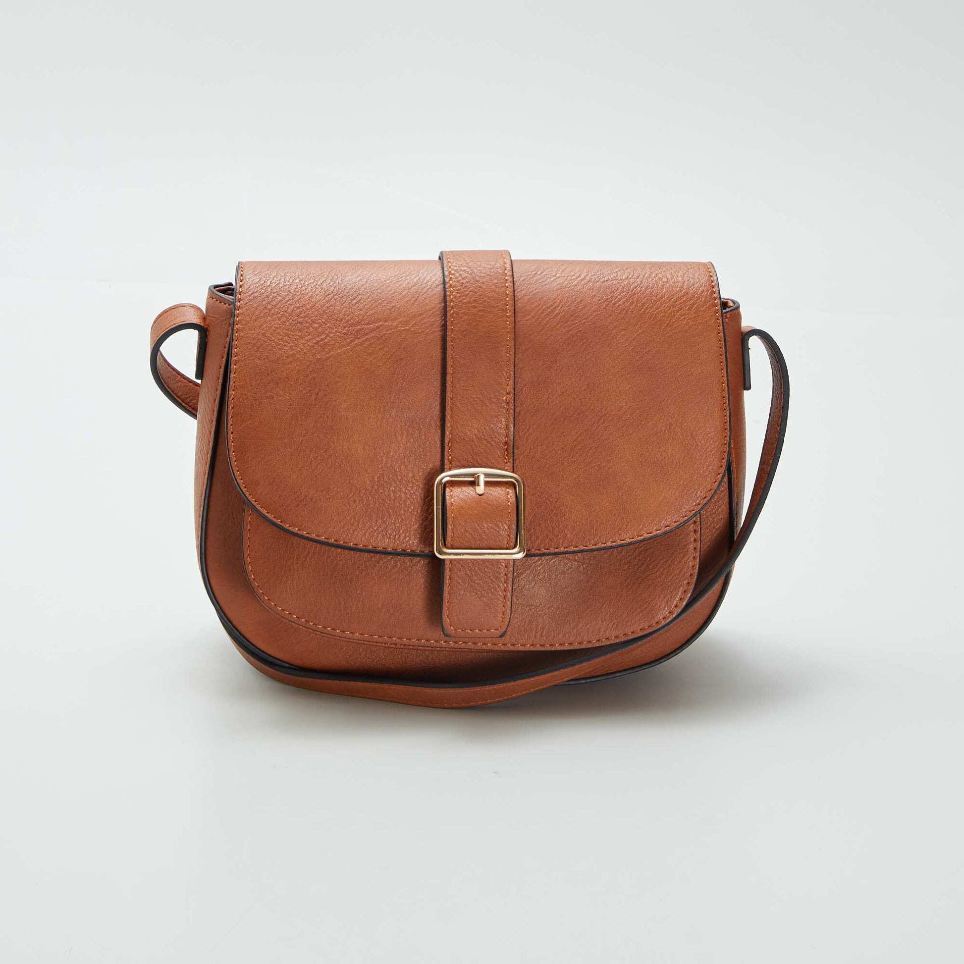 Sac besace bandoulière Marron