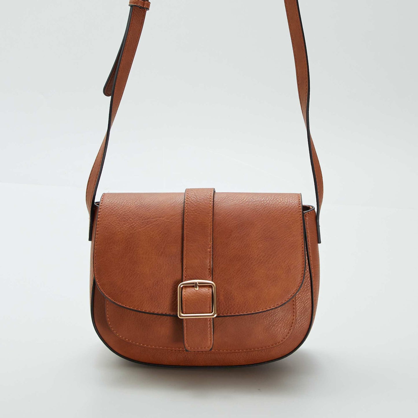 Sac besace bandoulière Marron
