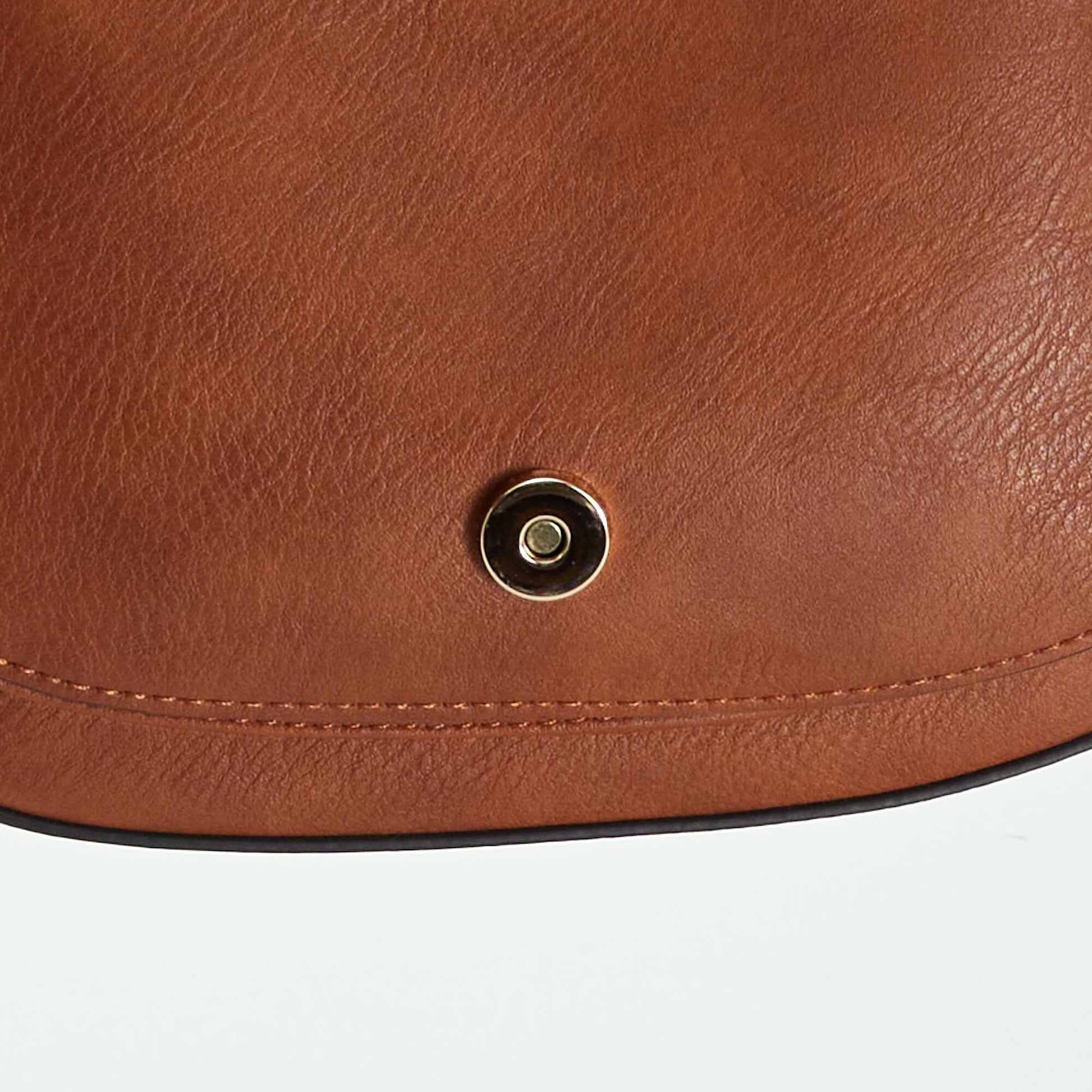 Sac besace bandoulière Marron