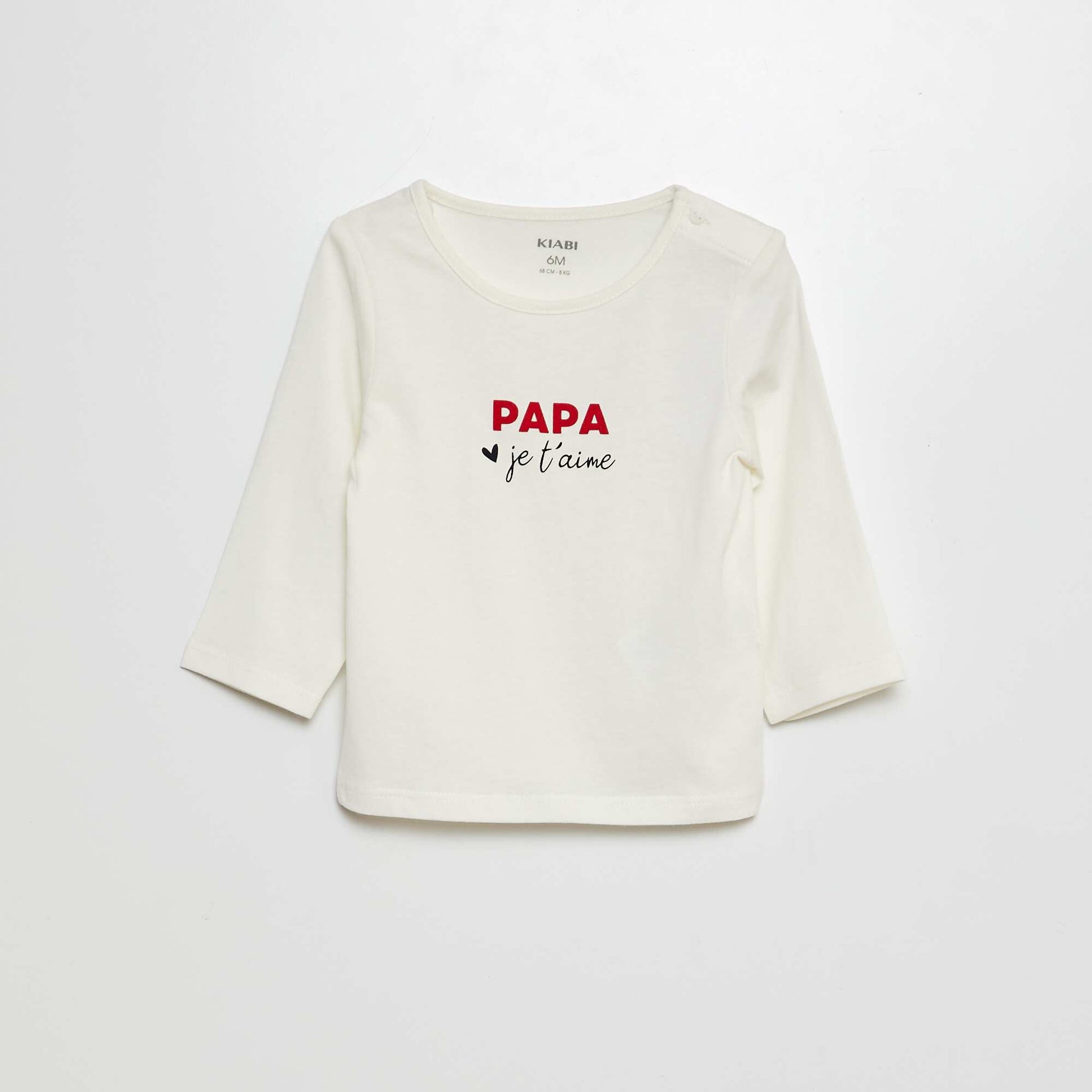 Tee-shirt à message PAPA
