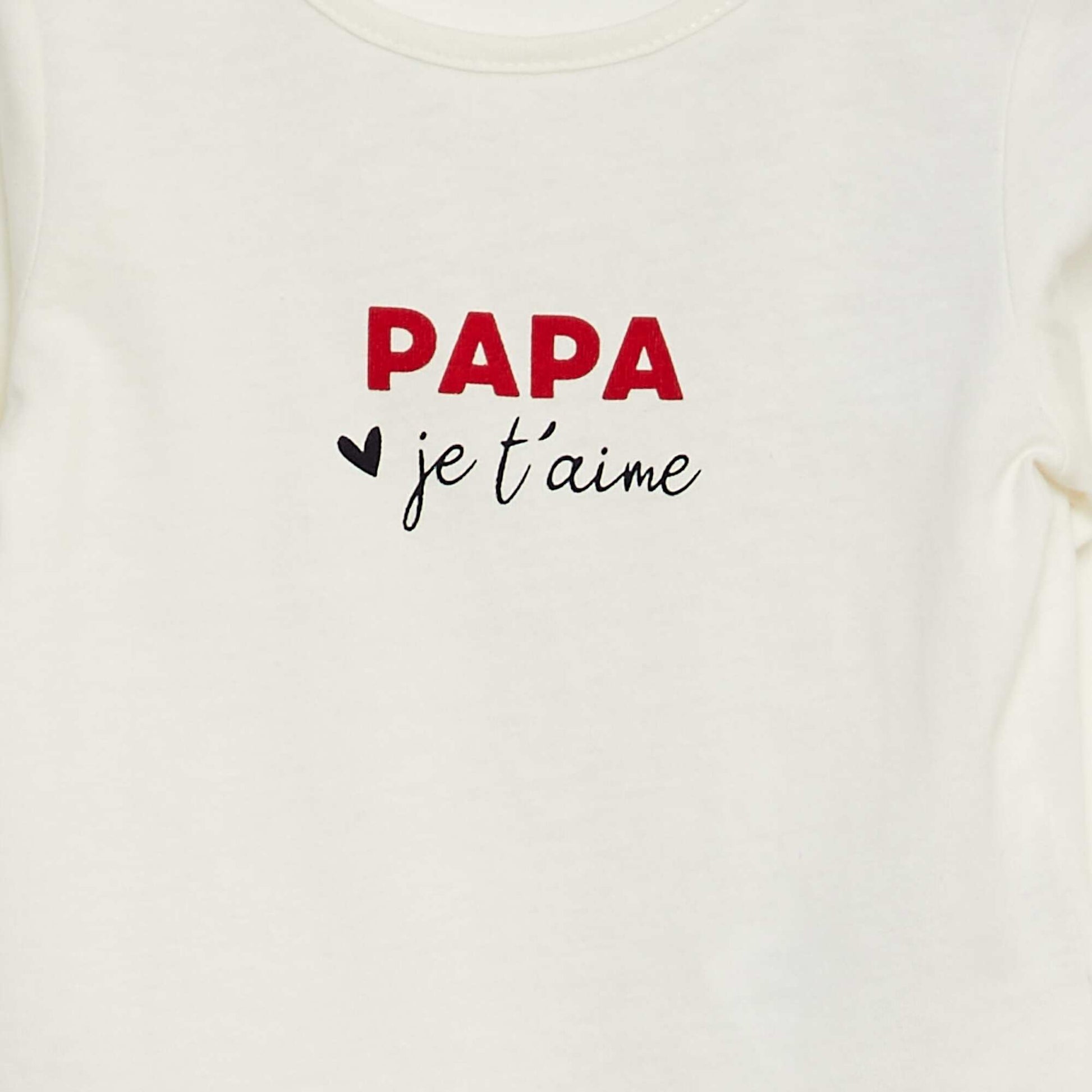 Tee-shirt à message PAPA