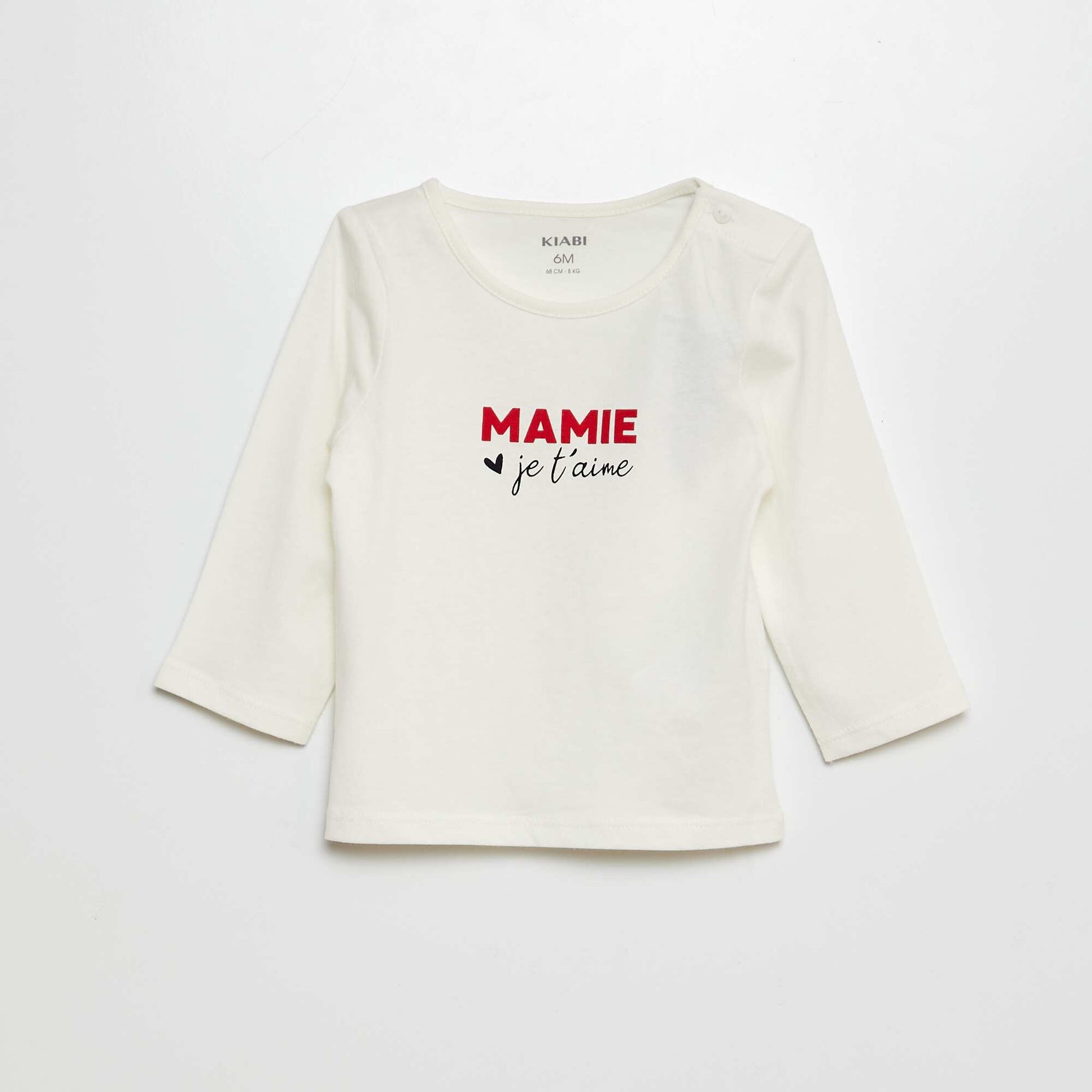 Tee-shirt à message MAMIE