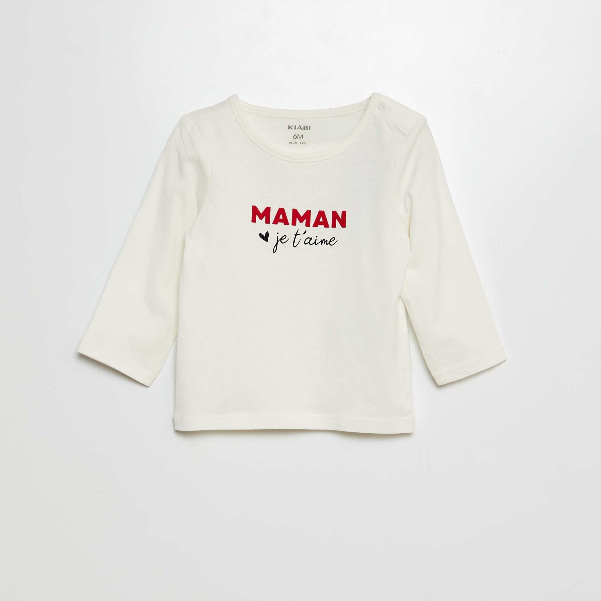 Tee-shirt à message MAMAN