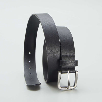 Ceinture basique boucle métallique Noir