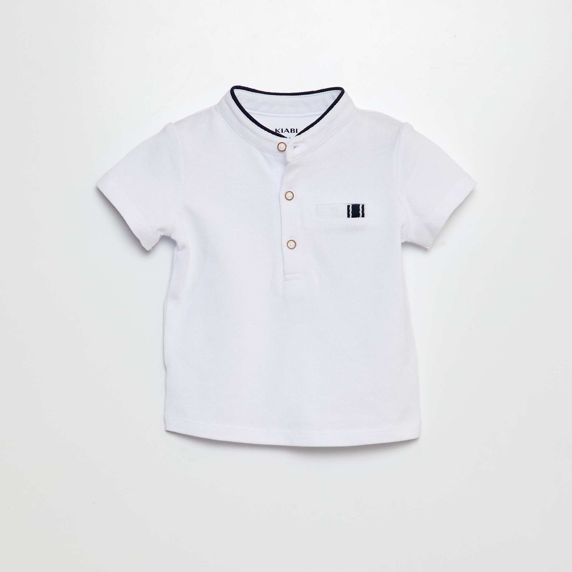 Ensemble 2 pièces t-shirt esprit polo + short en twill - 2 pièces BEIGE