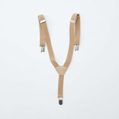 Bretelles unies BEIGE