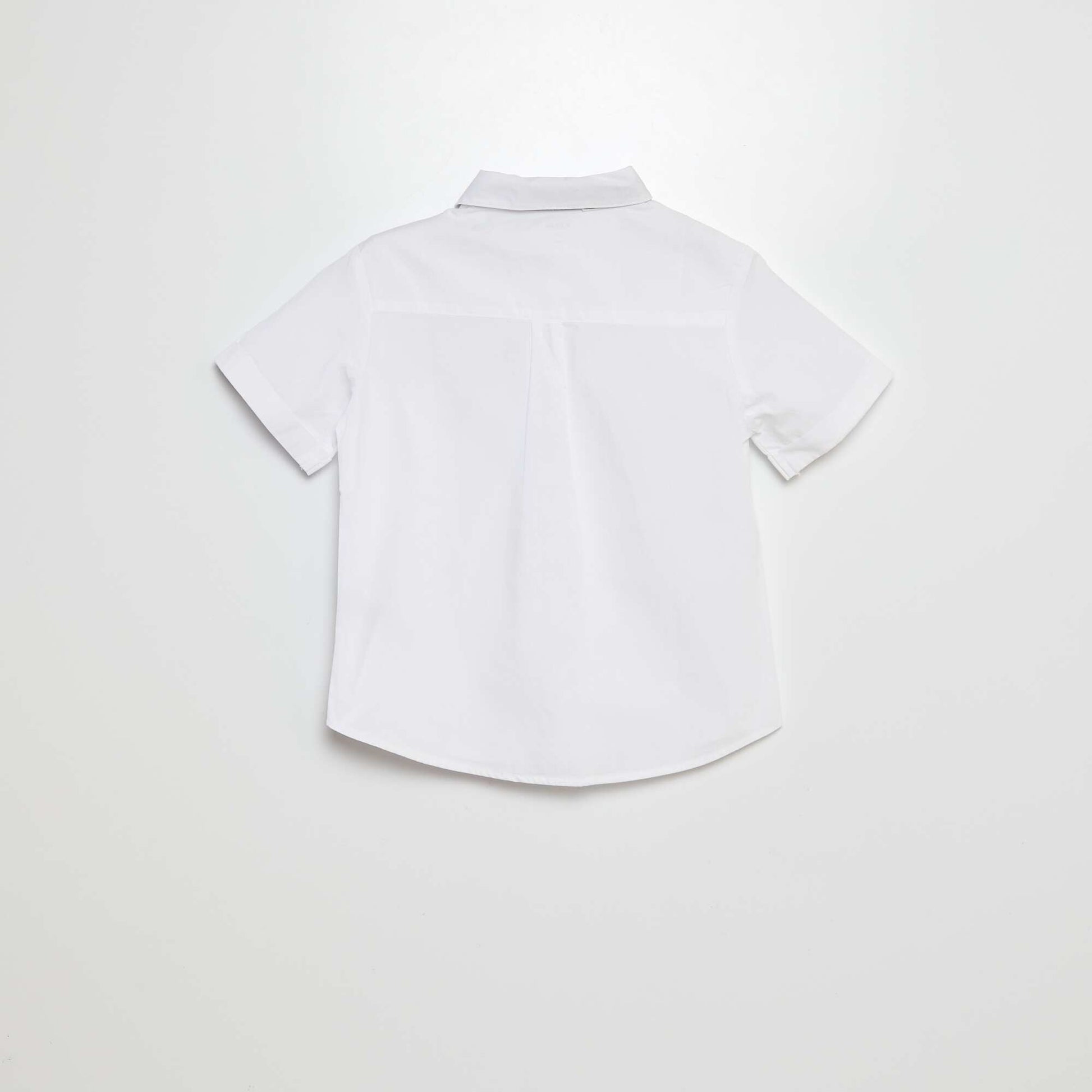 Chemise en popeline Blanc
