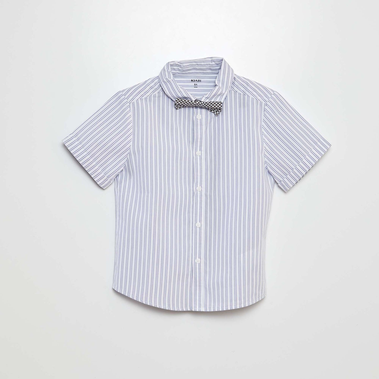 Chemise en popeline Rayures