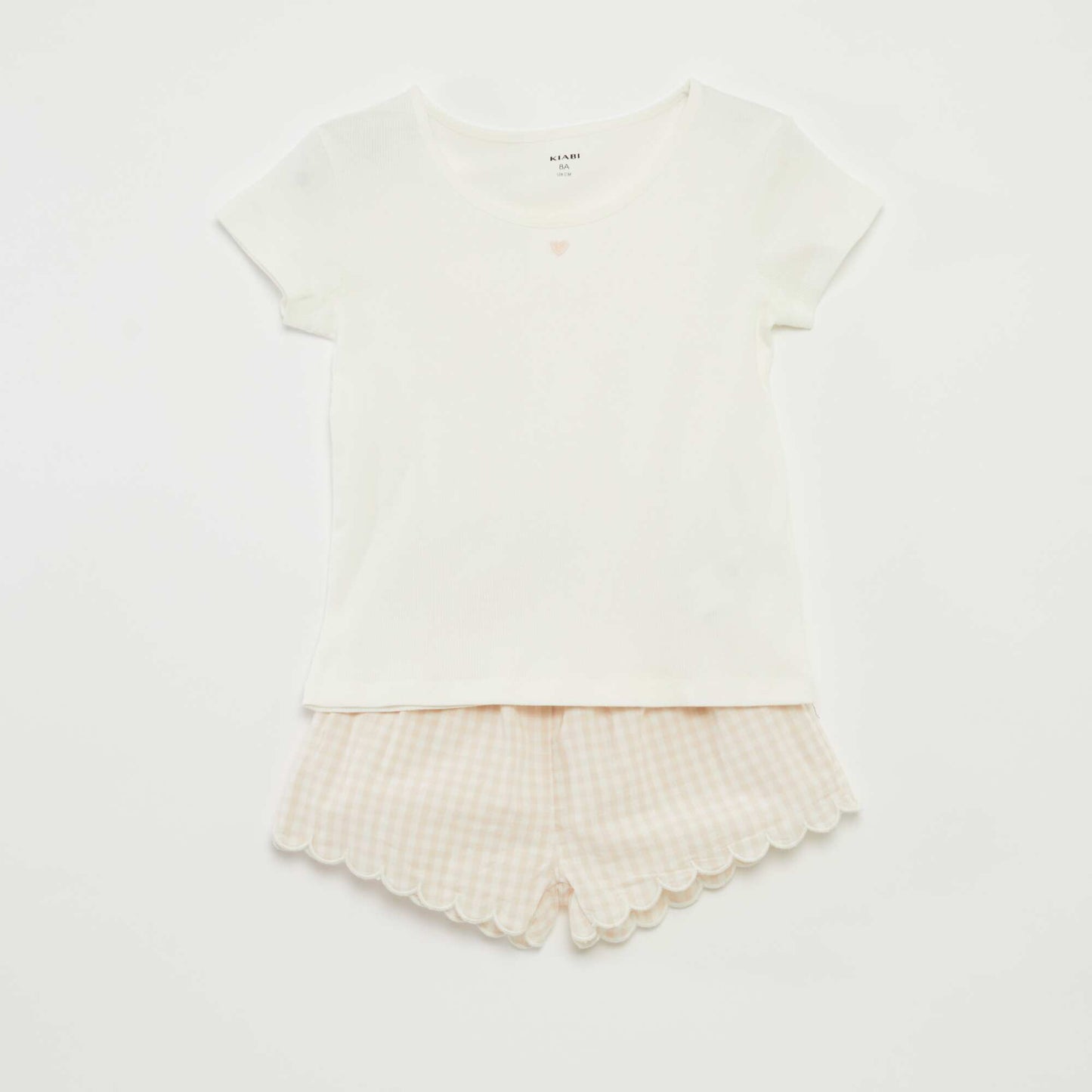 Ensemble pyjama short + t-shirt - 2 pièces ROSE