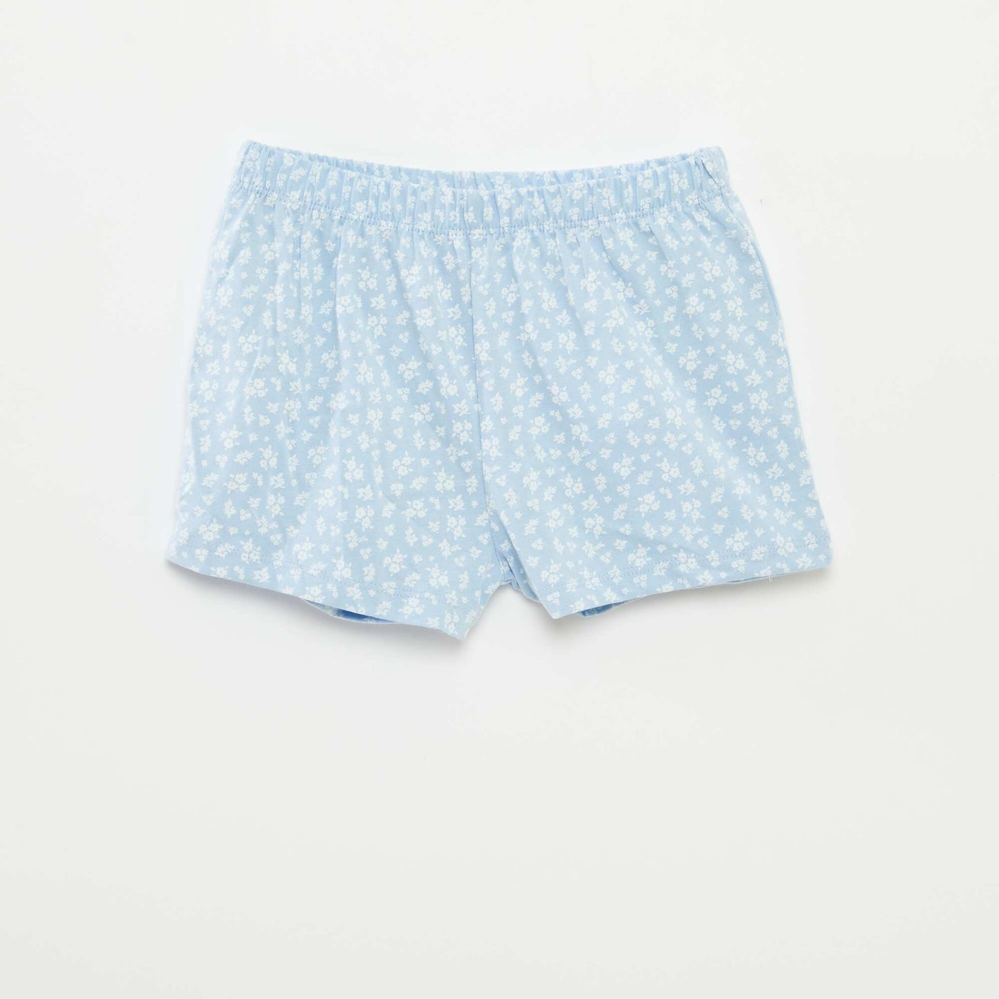 Ensemble pyjama débardeur + short en imprimé - 2 pièces BLEU