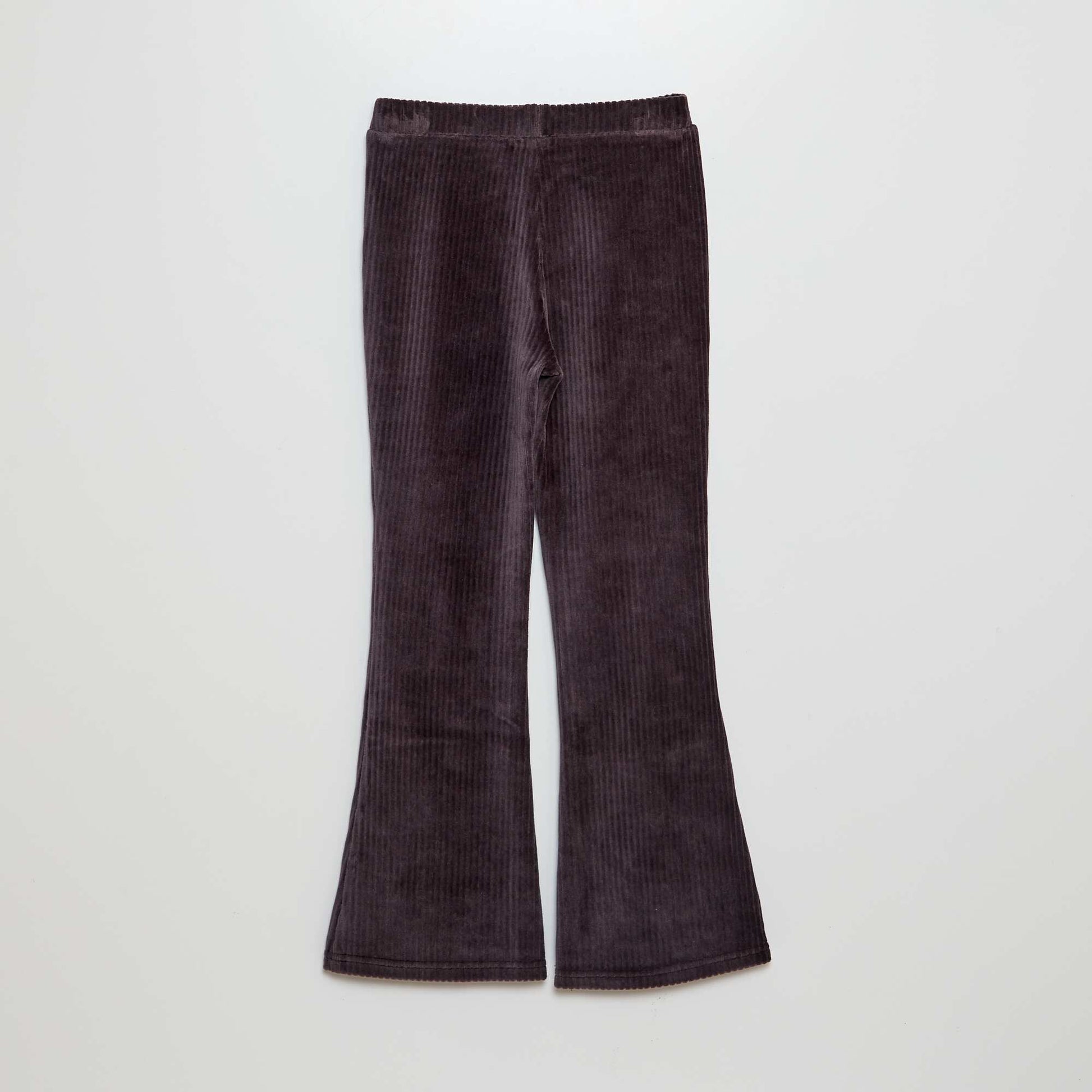 Pantalon en velours côtelé Noir