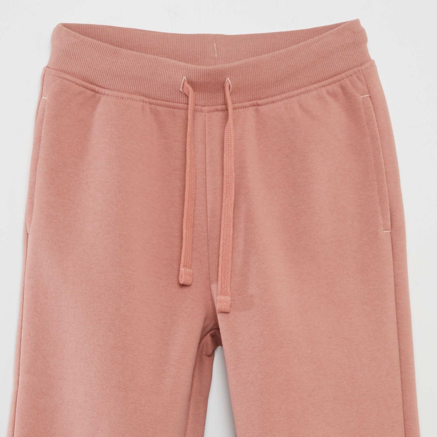 Jogging en molleton uni Rose