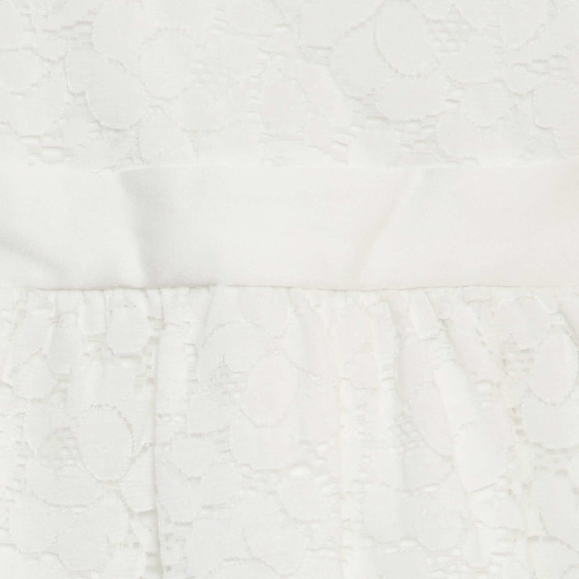 Robe de cérémonie en dentelle blanc