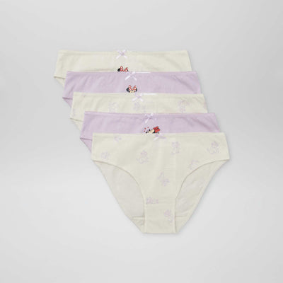 Lot de 5 culottes 'Disney' Violet