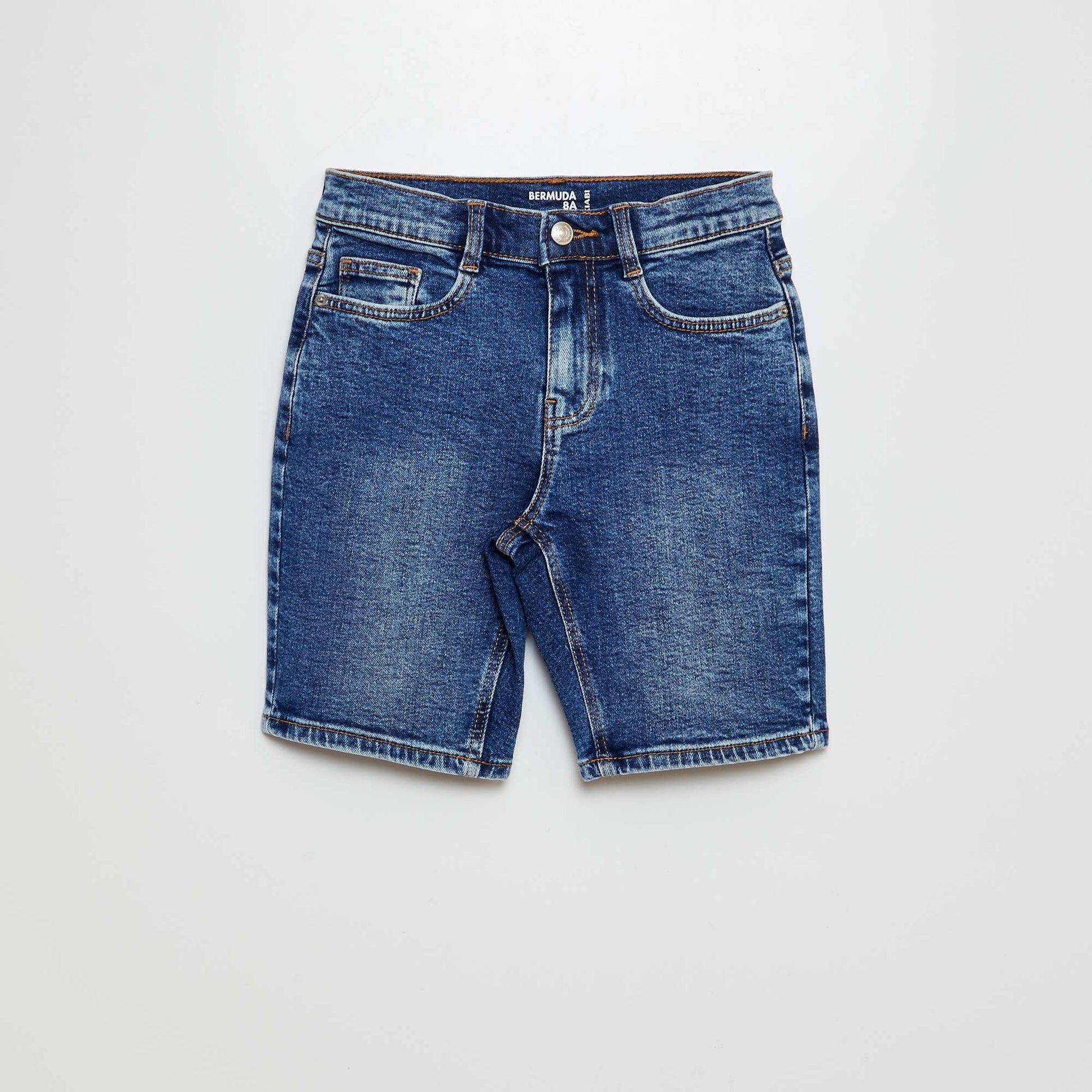 Bermuda en jean BLEU
