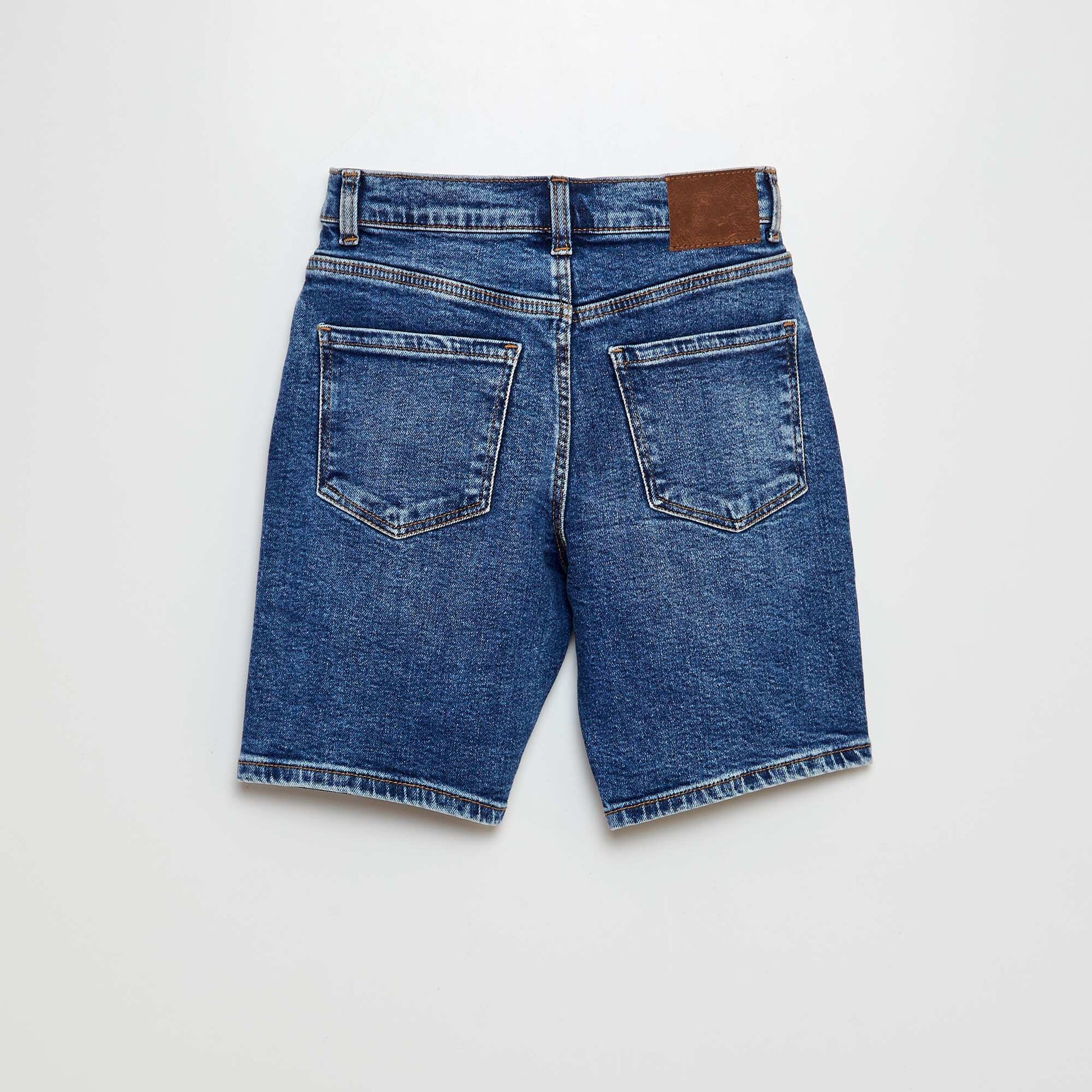 Bermuda en jean BLEU