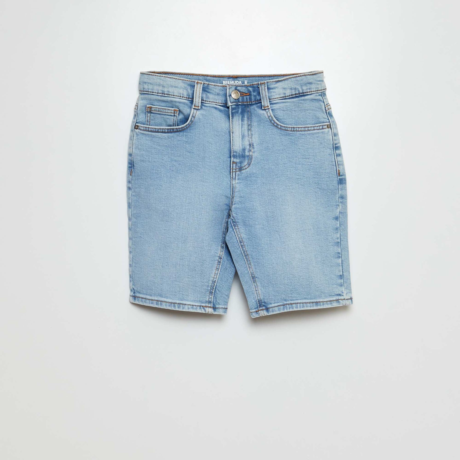 Bermuda en jean BLEU
