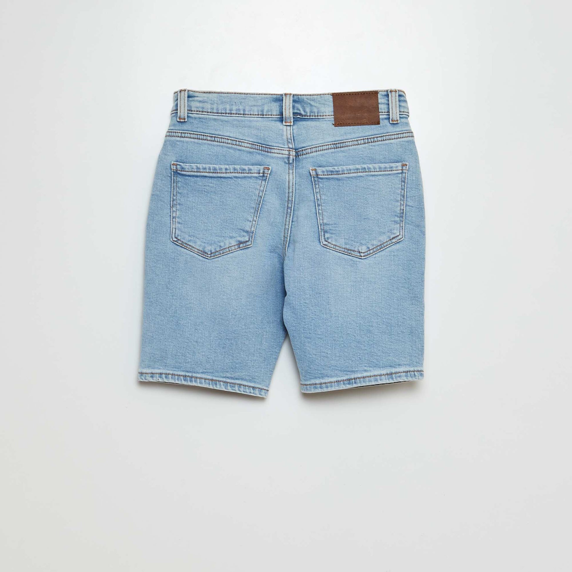 Bermuda en jean BLEU