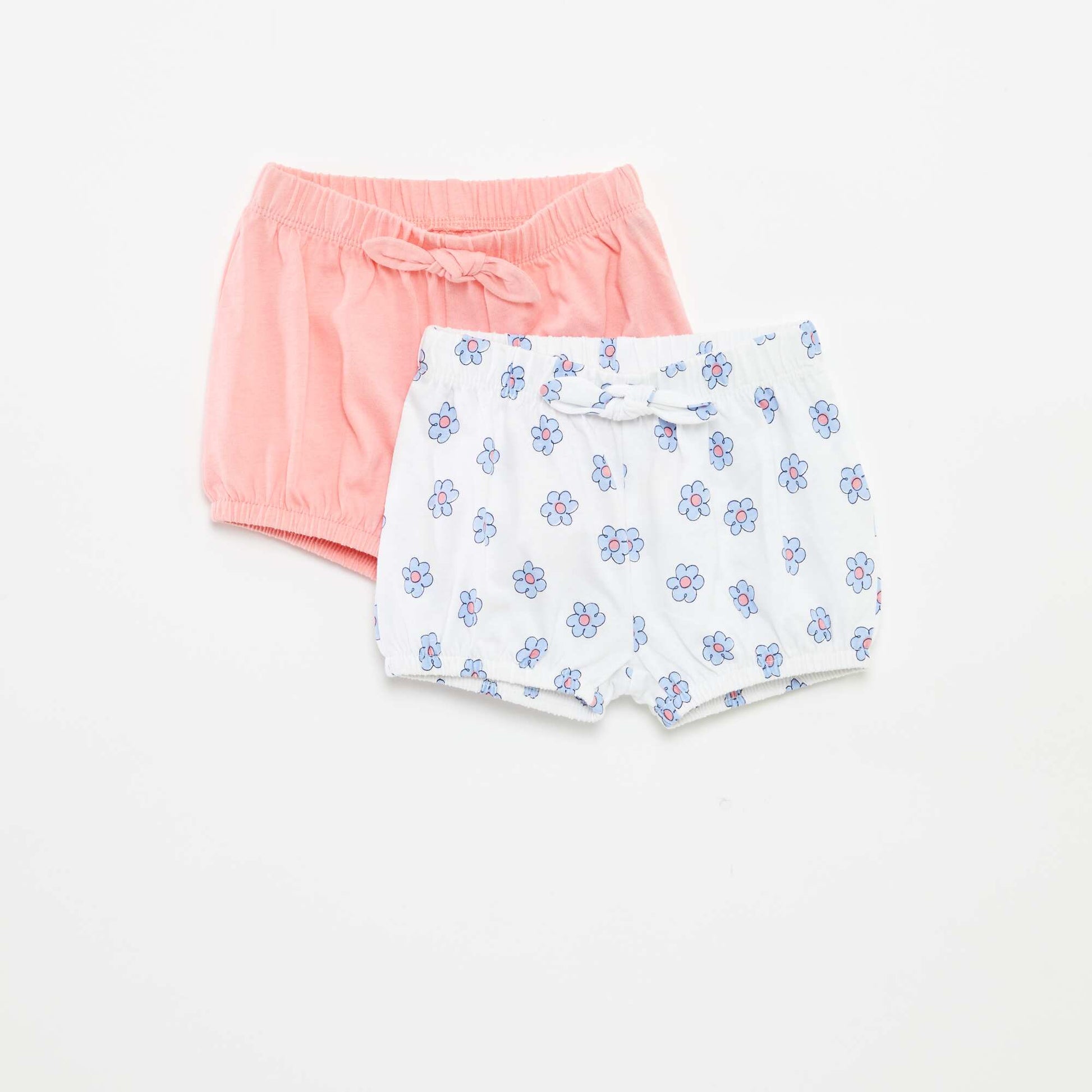 Lot de shorts avec nœuds - 2 pièces ROSE