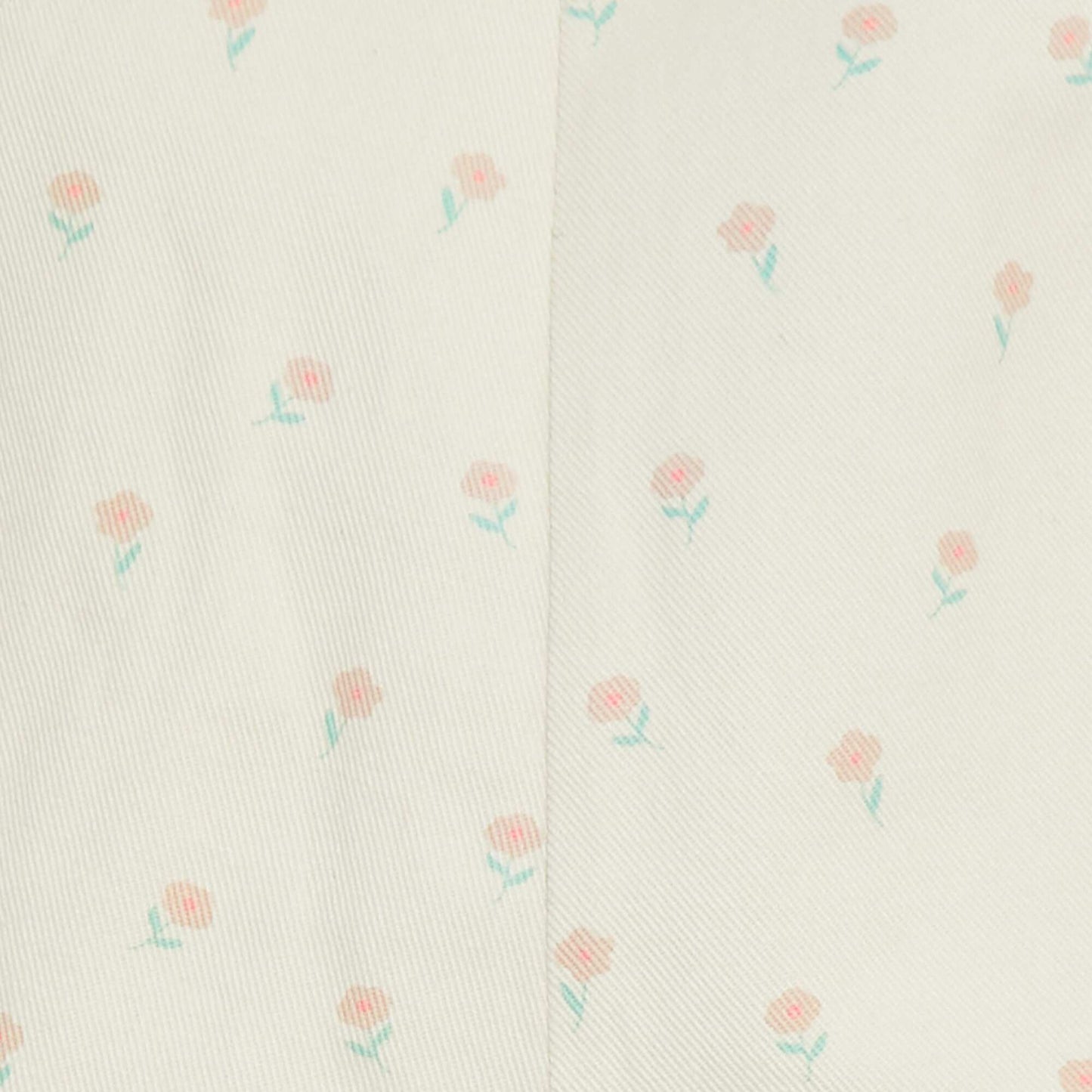 Combishort en twill BLANC