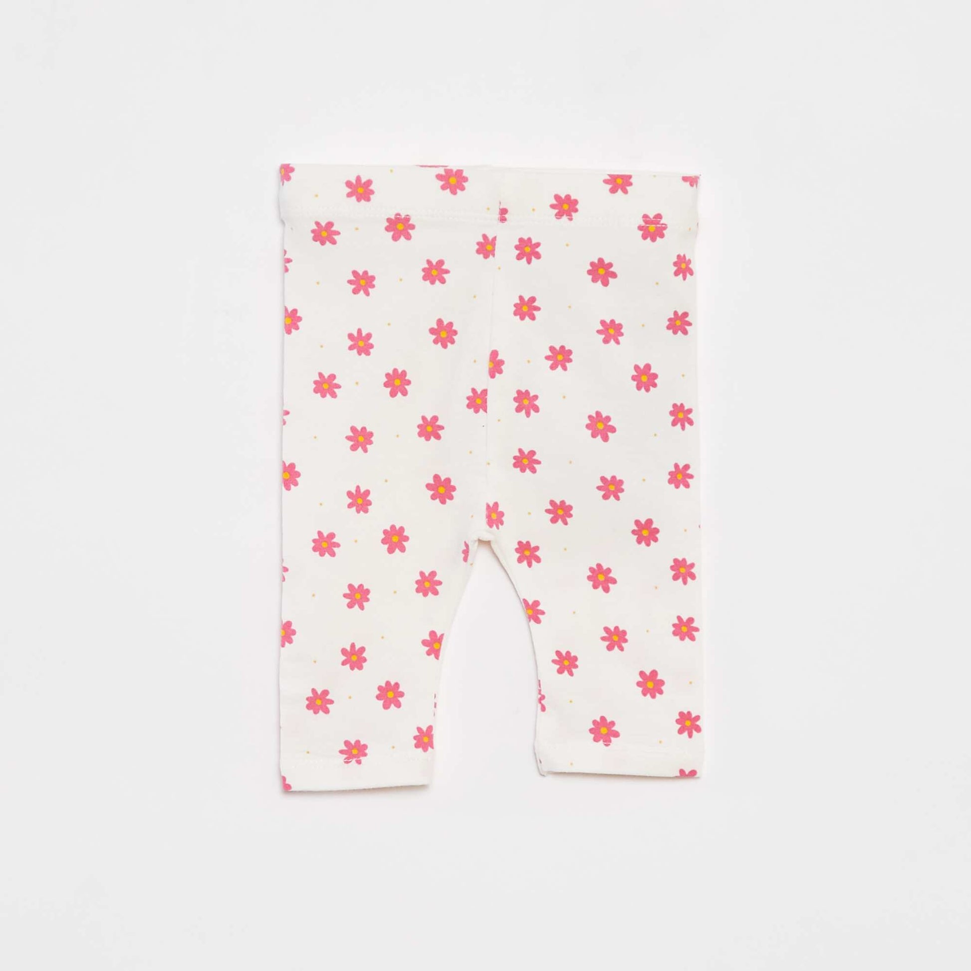 Lot de 2 leggings courts ROSE