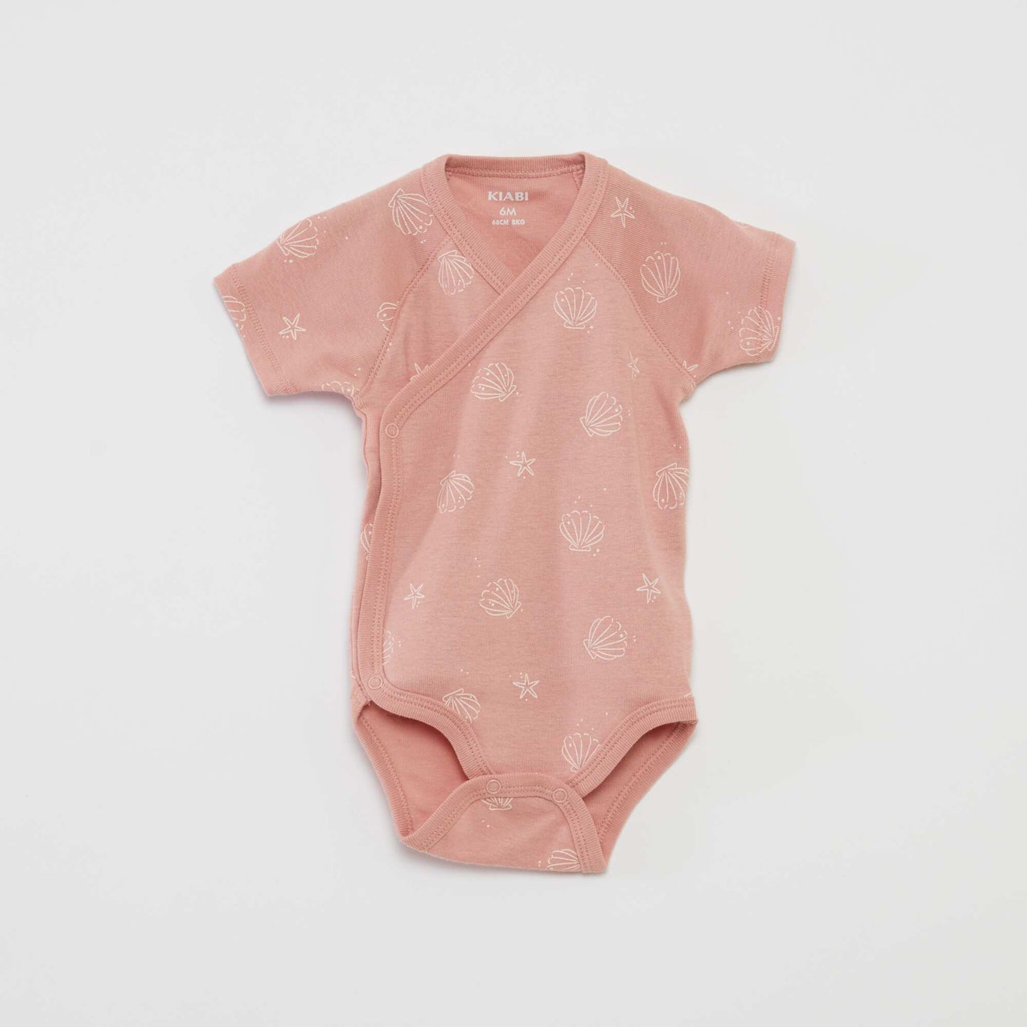 Lot de 3 bodies avec col croisé ROSE