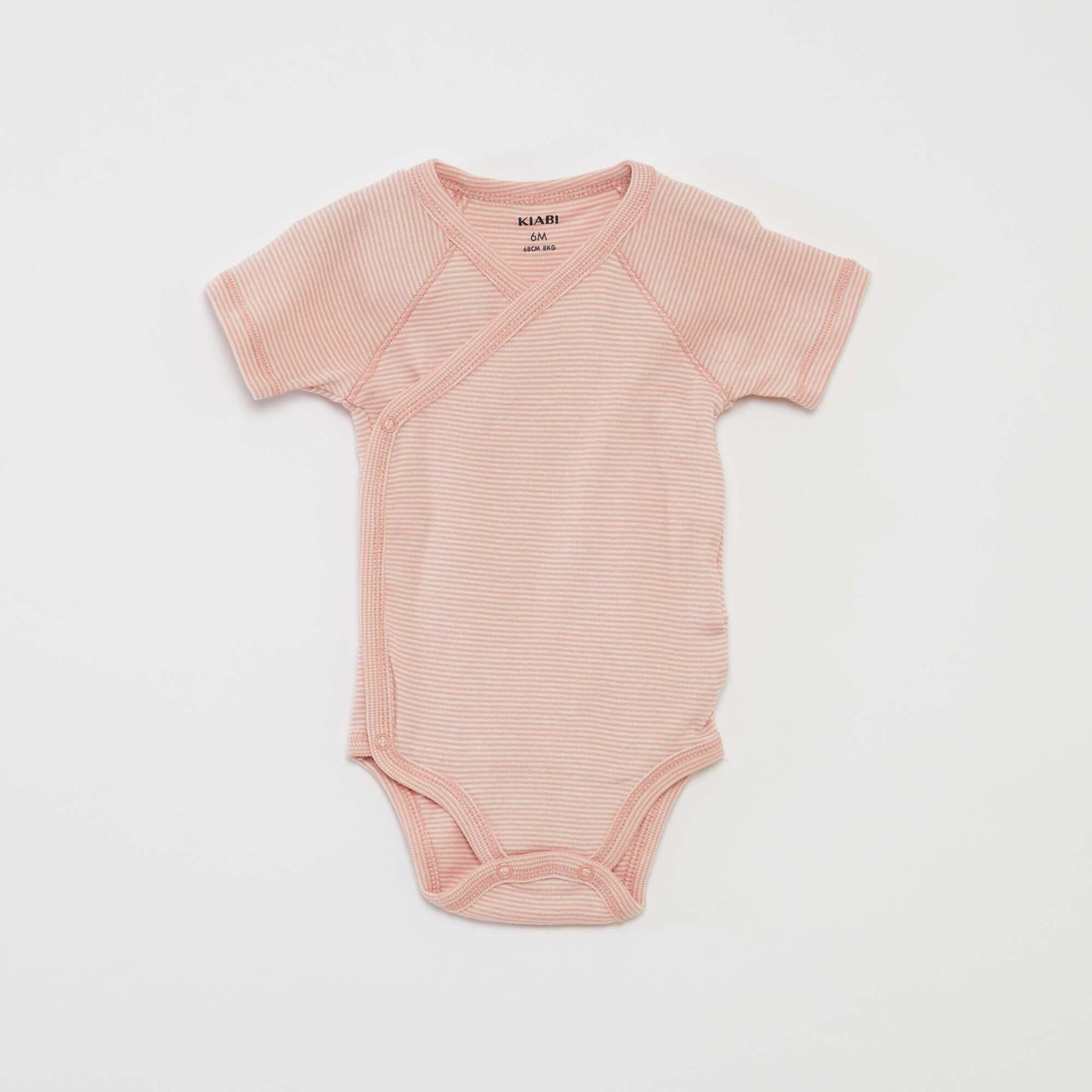 Lot de 3 bodies avec col croisé ROSE