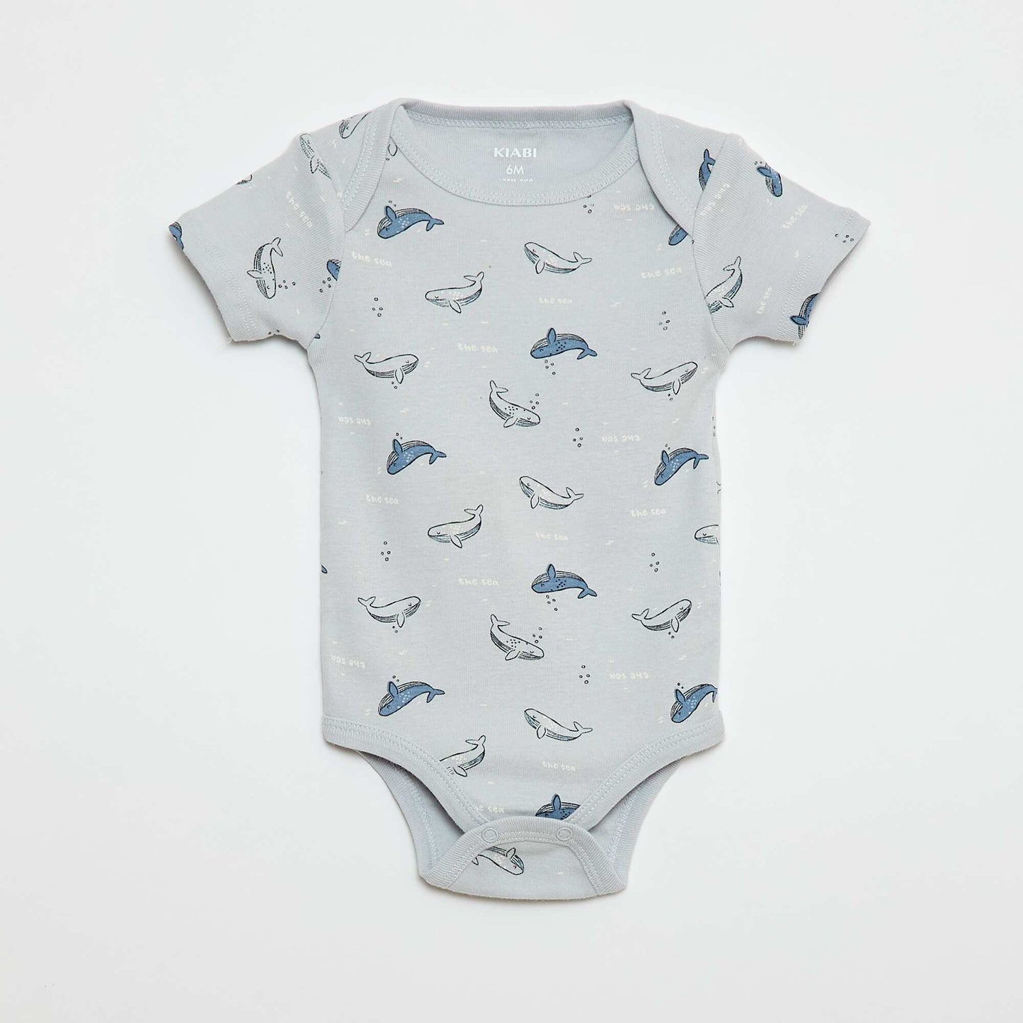 Bodies imprimés en coton - lot de 3 BLEU