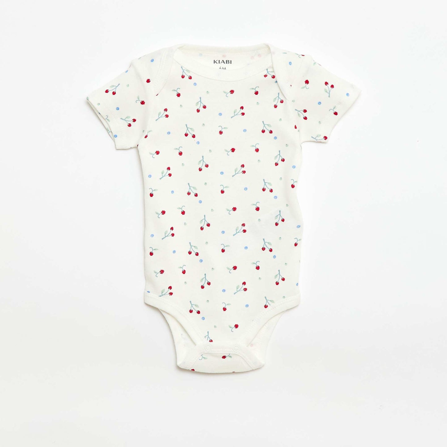 Bodies imprimés en coton - lot de 3 VERT
