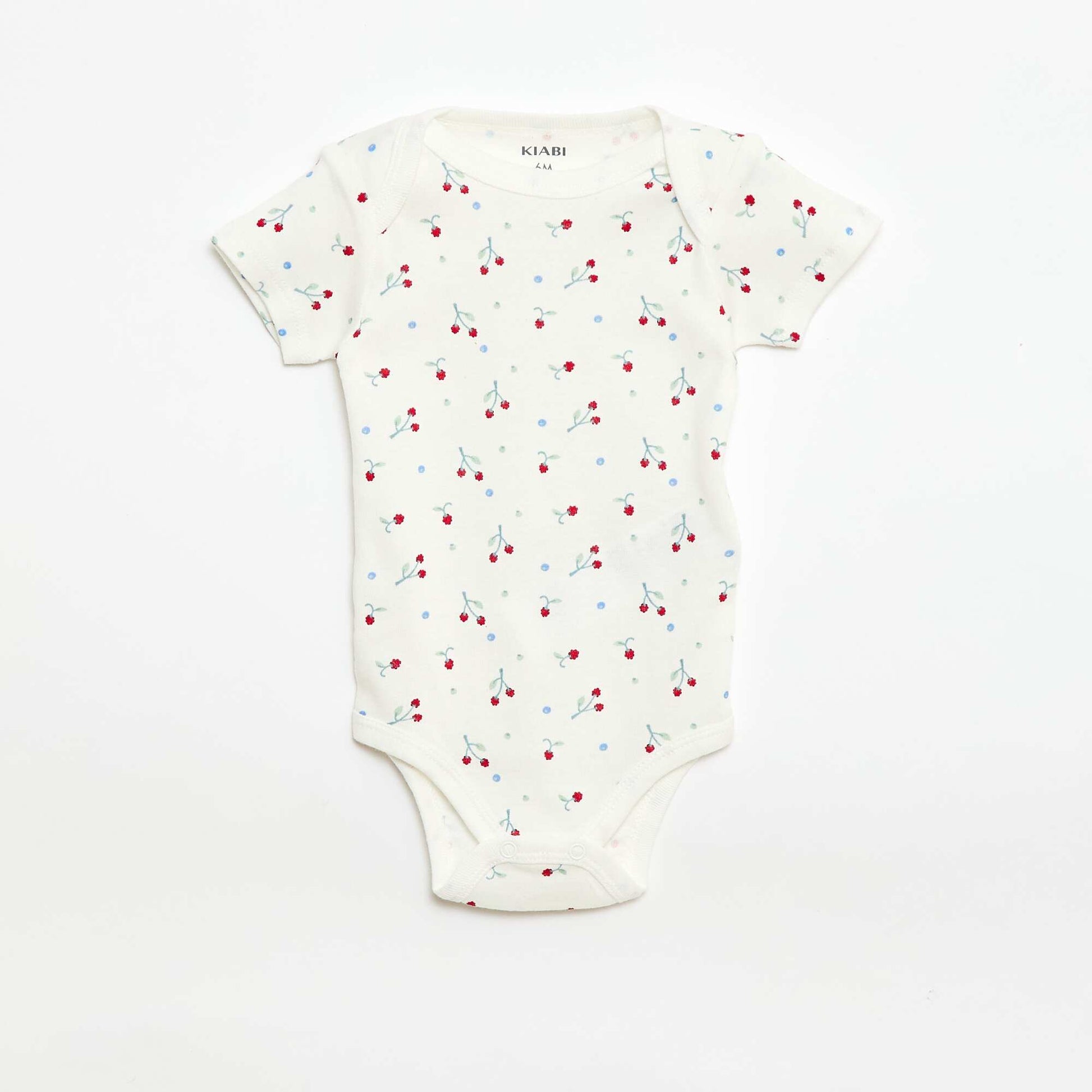 Bodies imprimés en coton - lot de 3 VERT